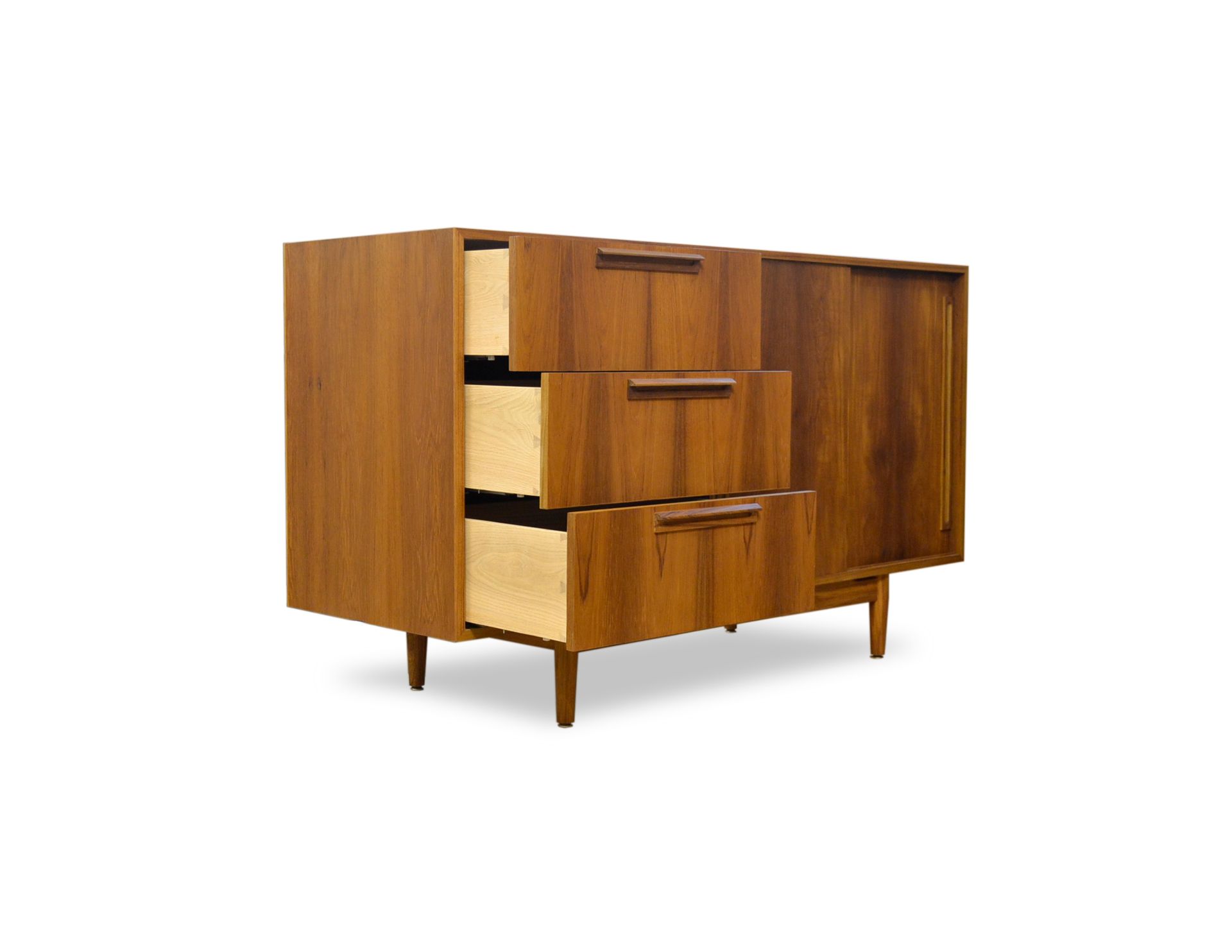 Teak Mid Century Style Credenza 2