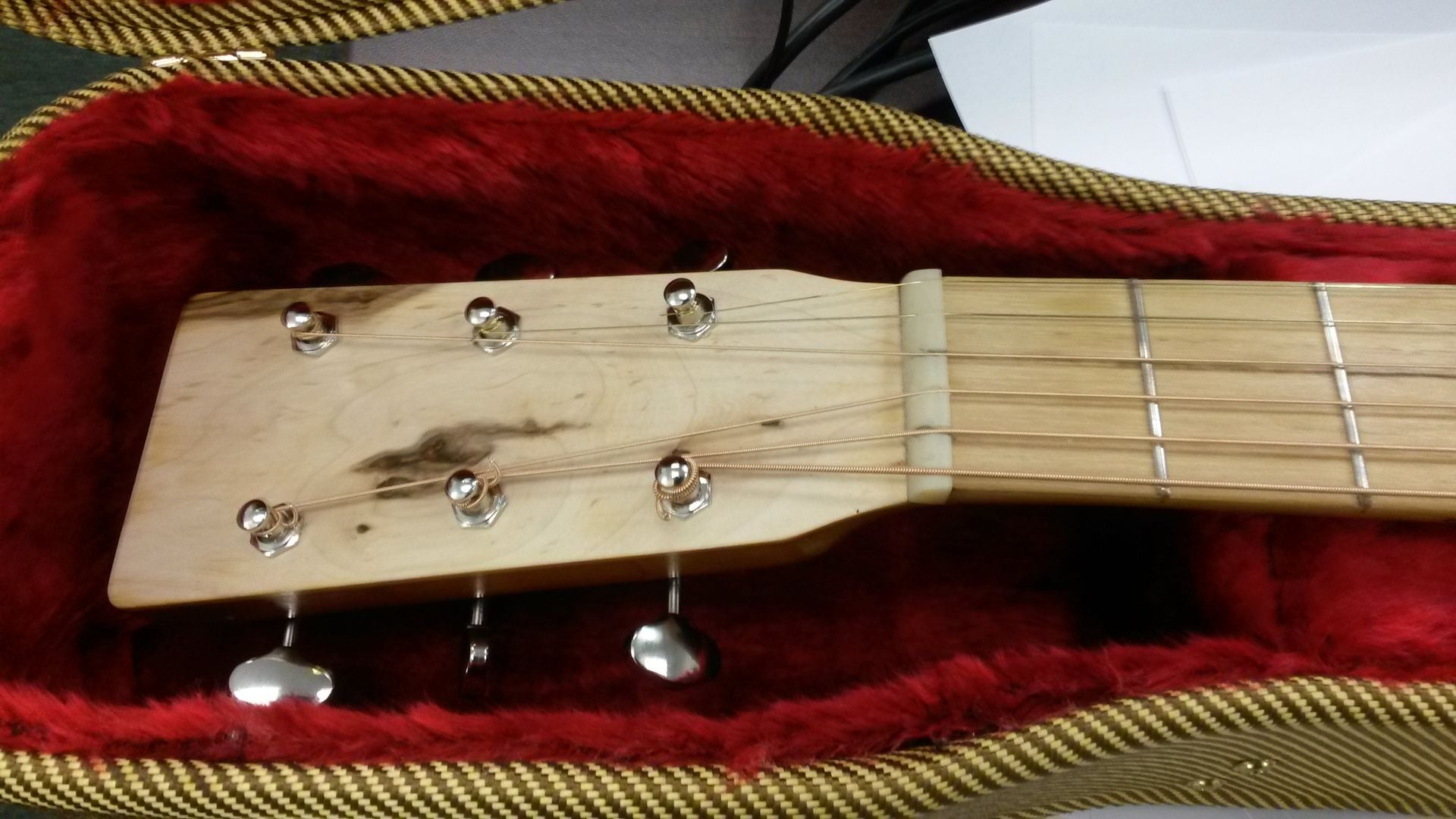 Custom Acoustic Guitar With American Woods 4