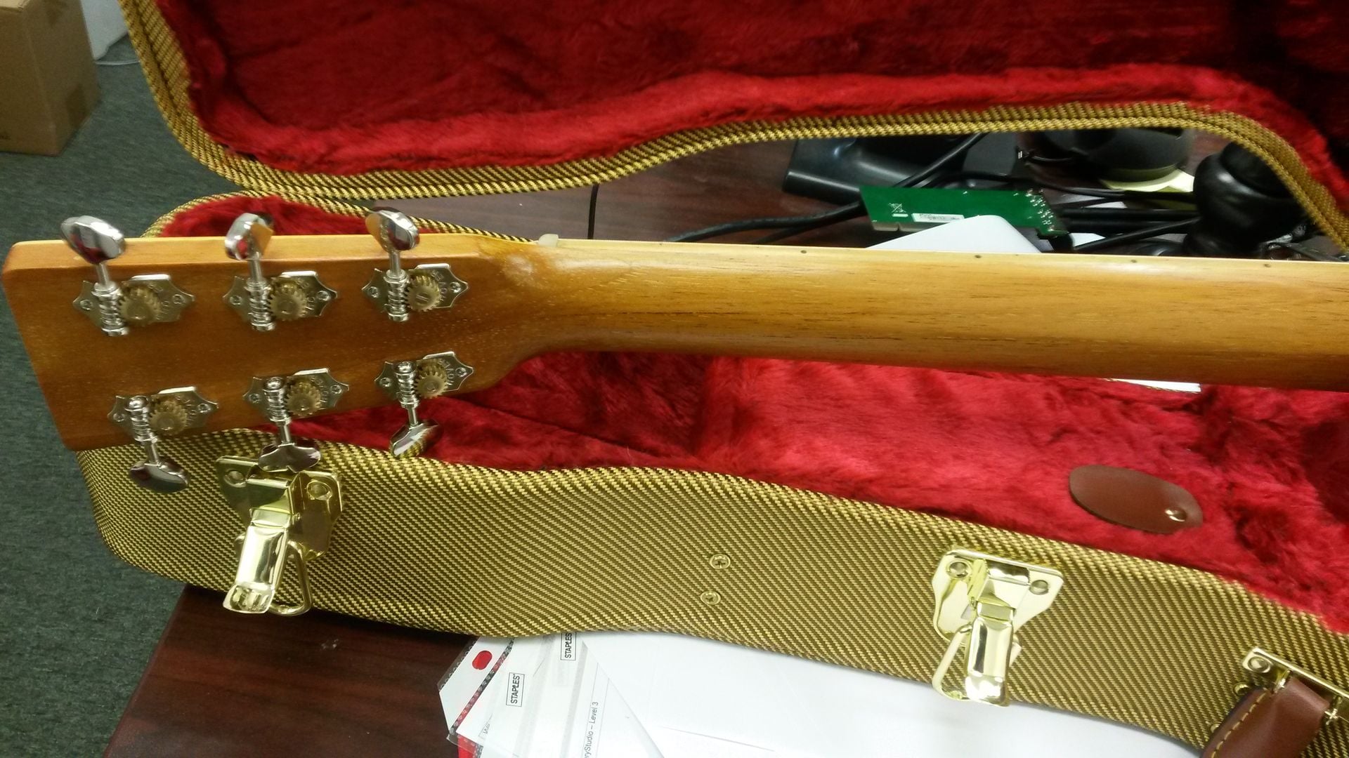 Custom Acoustic Guitar With American Woods 5