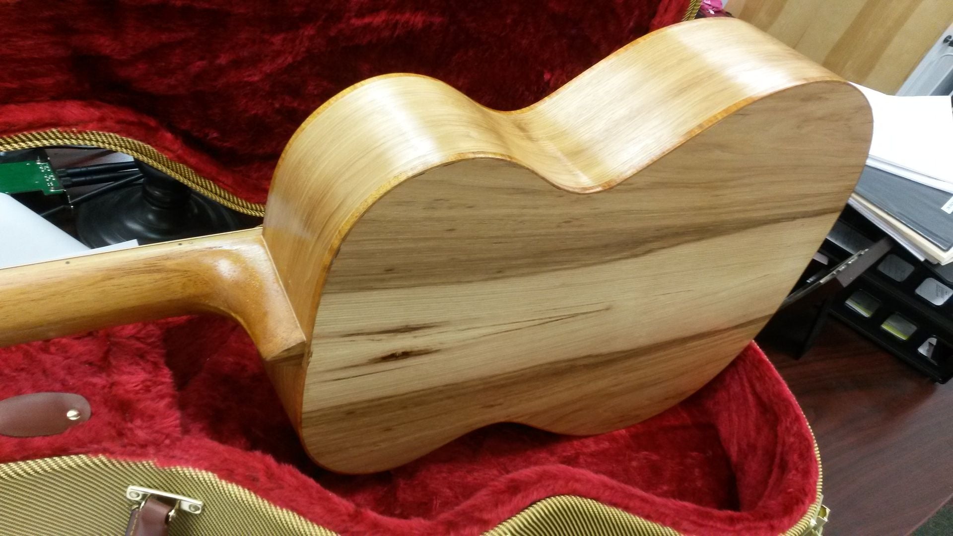 Custom Acoustic Guitar With American Woods 6
