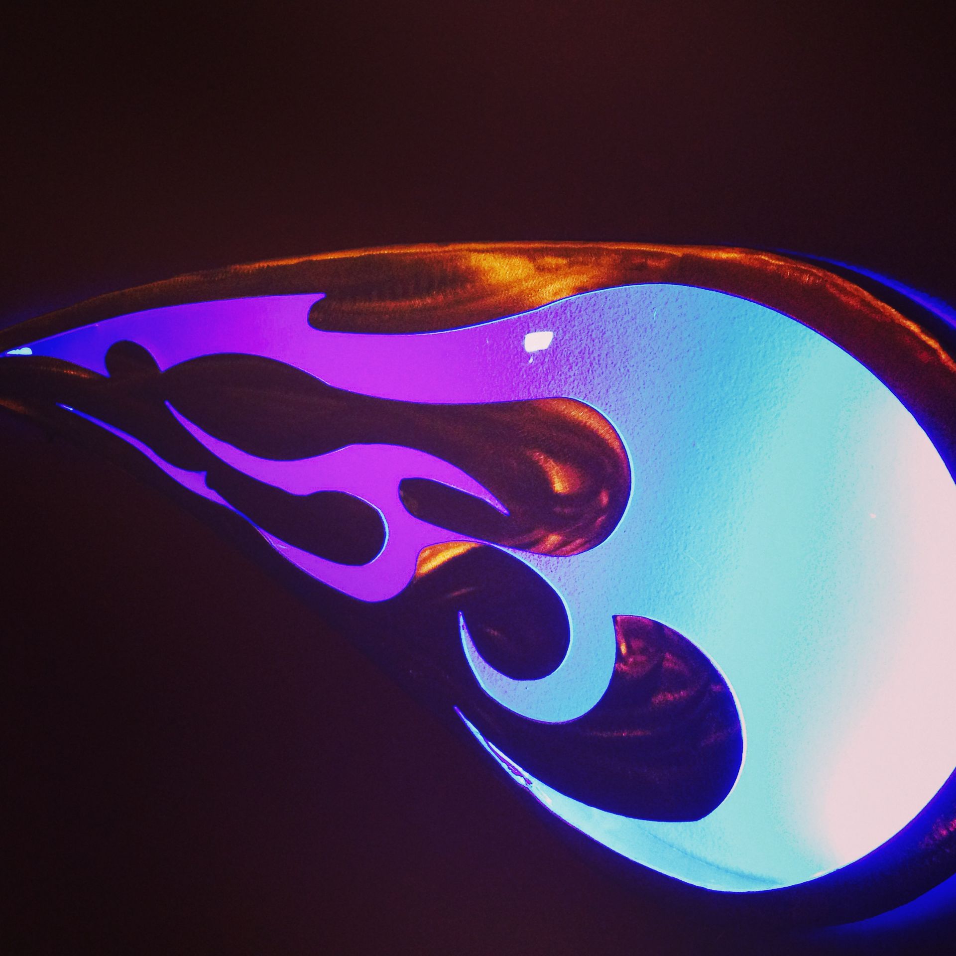 Light Up Motorcycle Tank