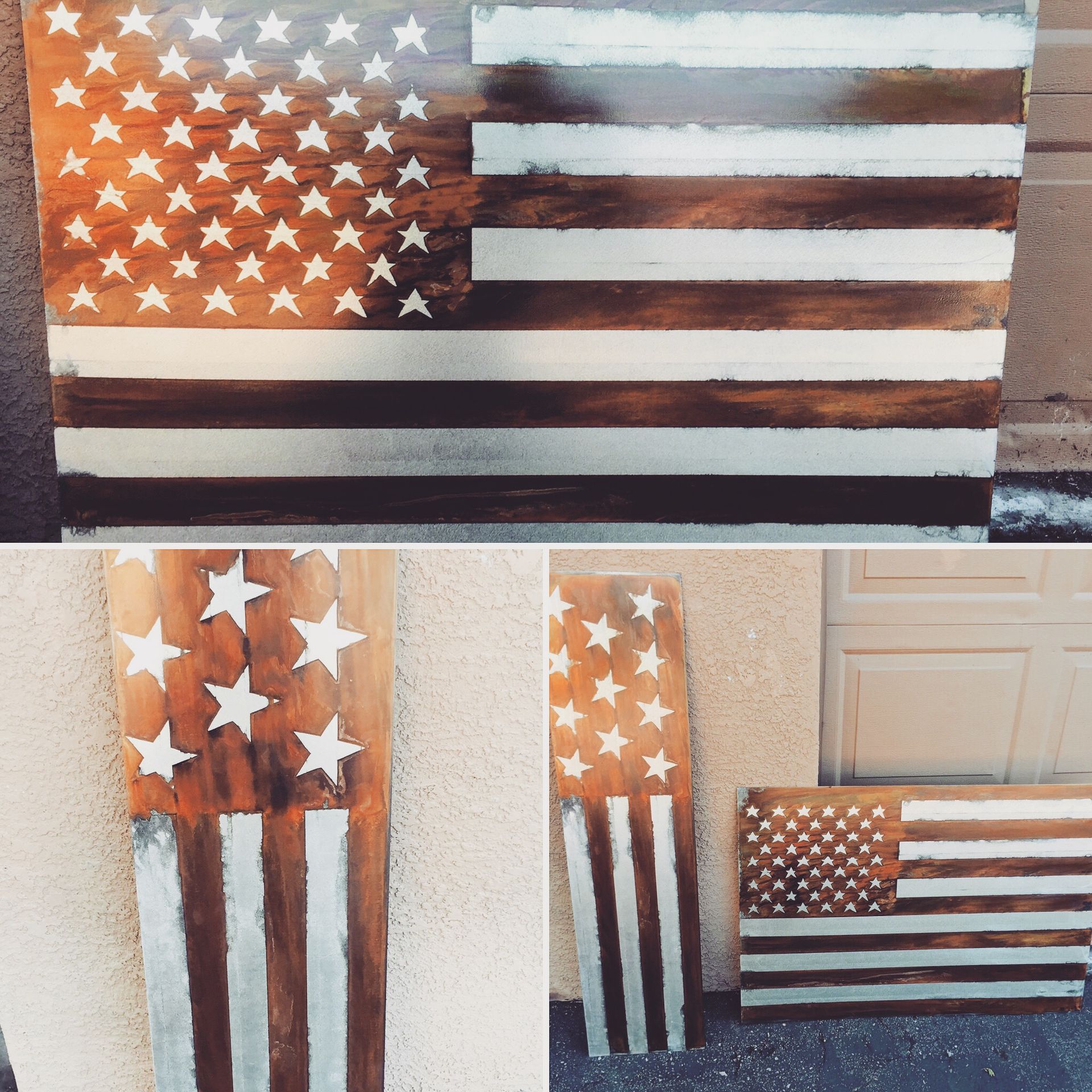 Distressed American Flag