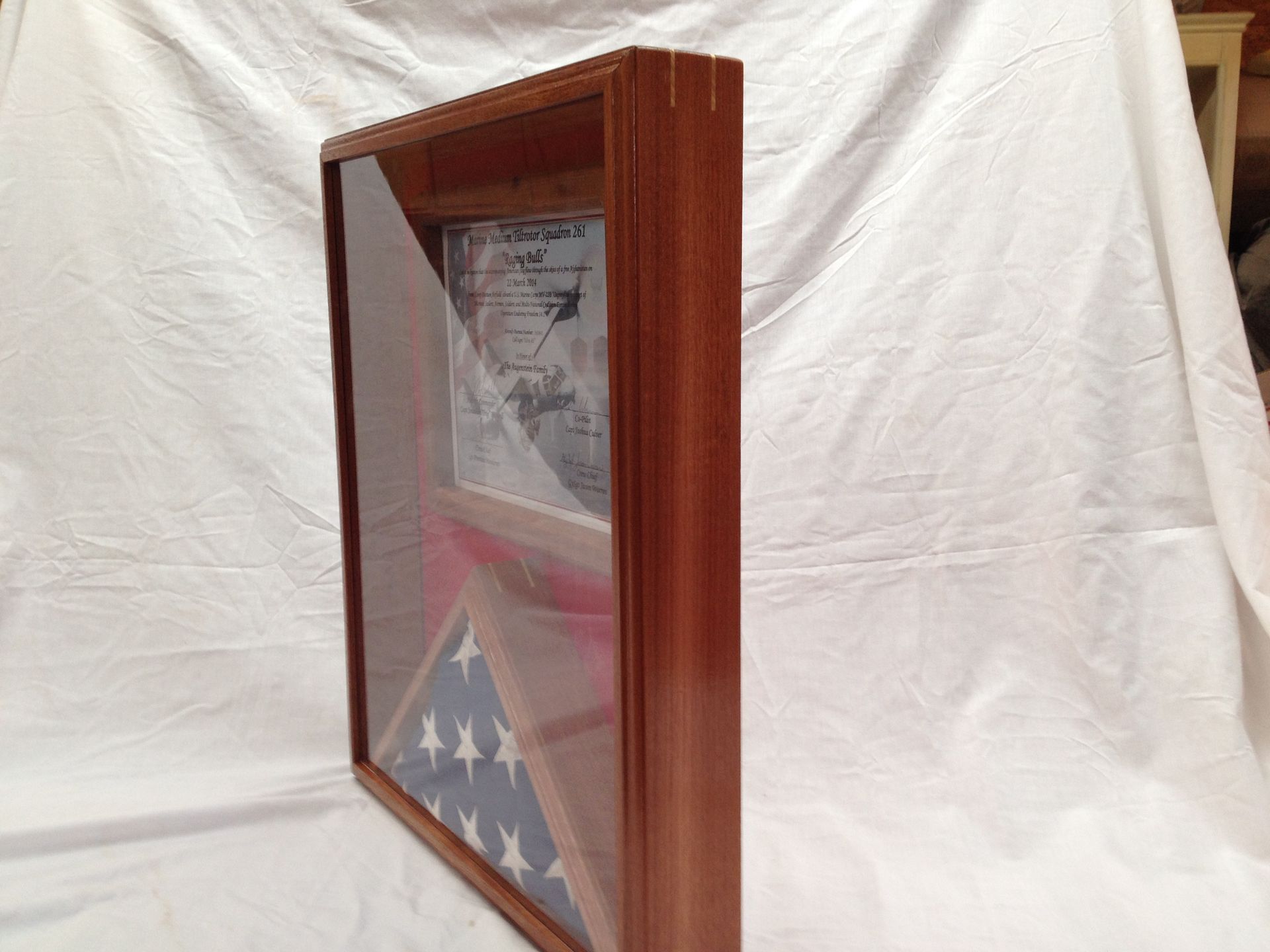 3x5 Flag And Certificate Display 2