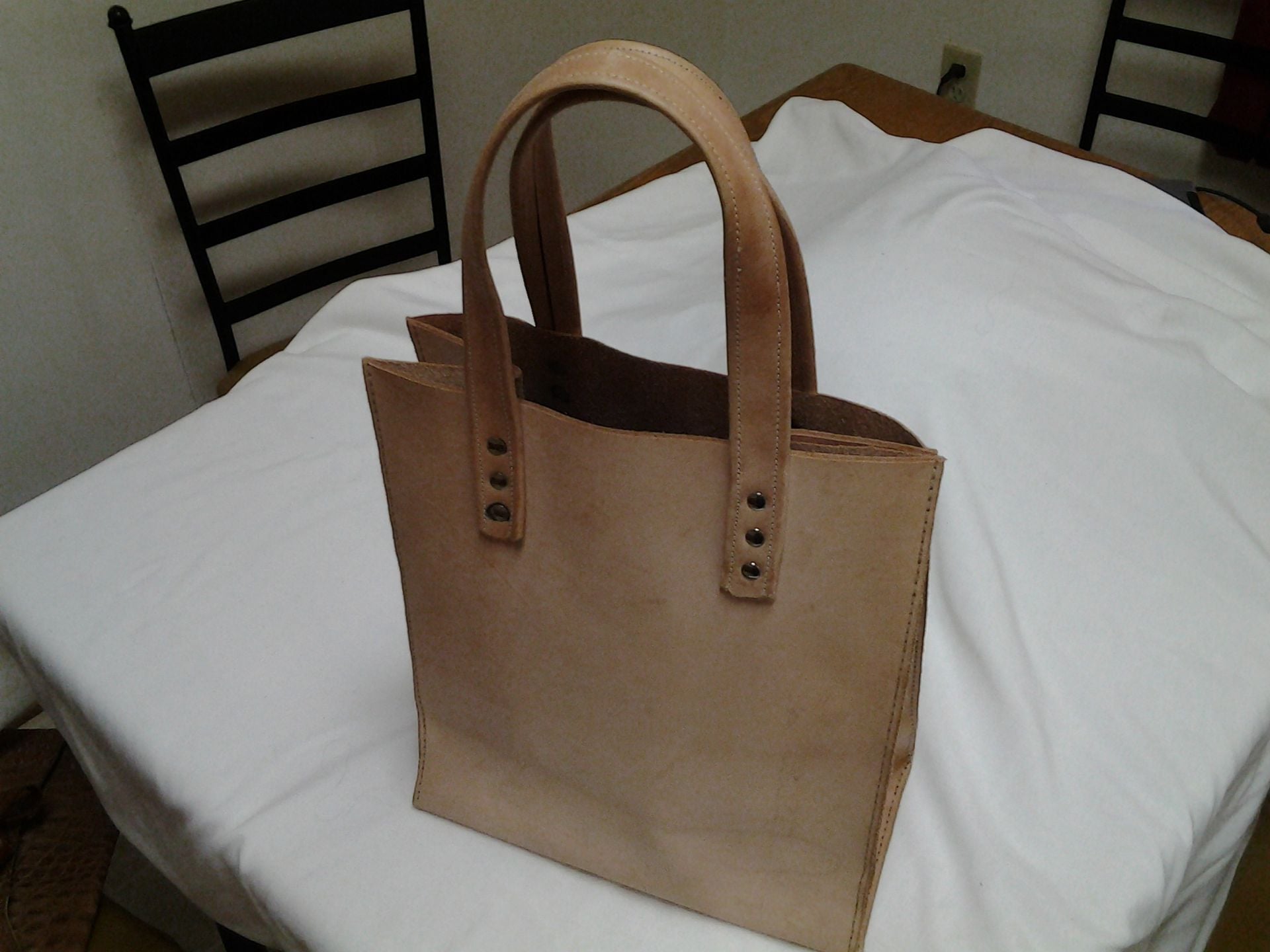Leather All-Purpose Tote Bag
