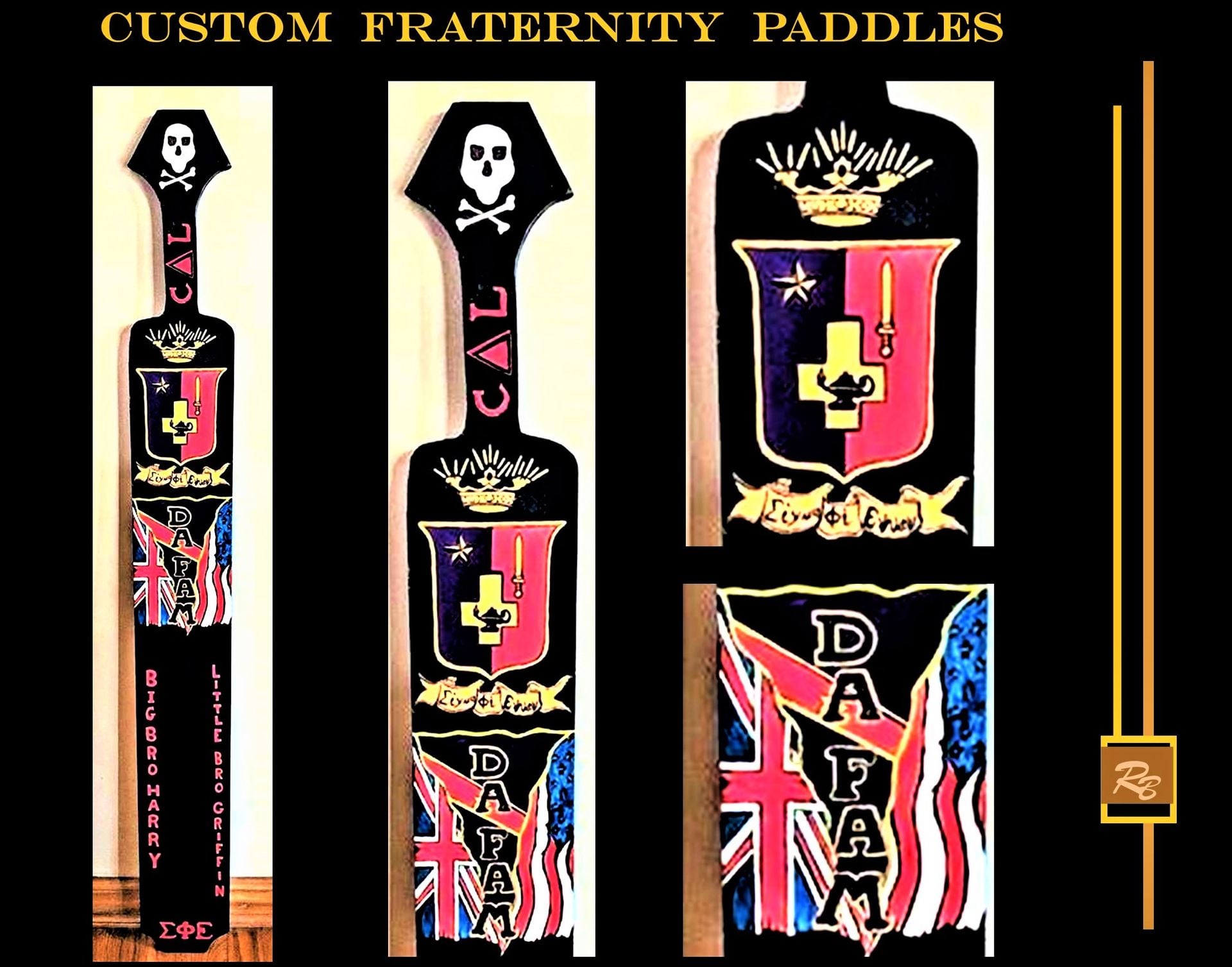 Custom Fraternity Paddle,Guitar Fraternity Paddle,Fraternity Paddles,Sorority Paddles,Man Cave Decor 2