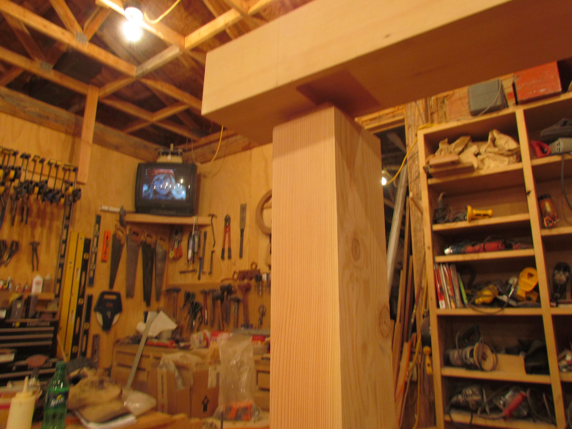 Douglas Fir Timber Bed Frame 2
