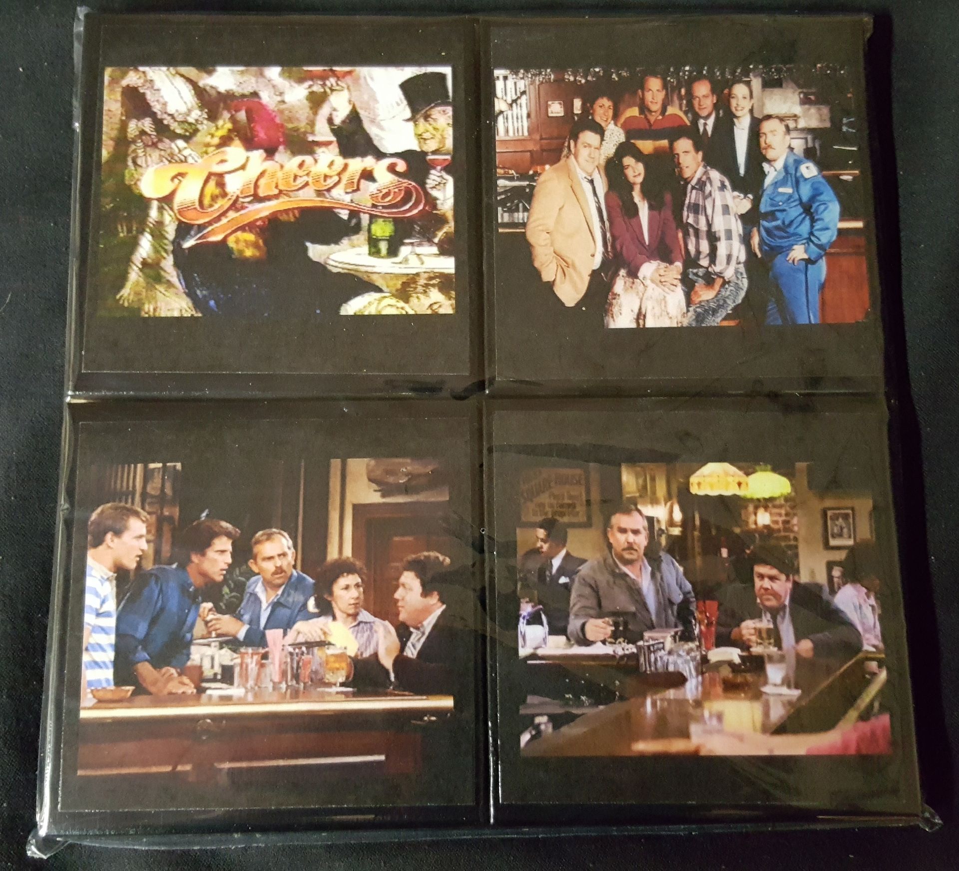 Cheers Ceramic Tile Coaster Set