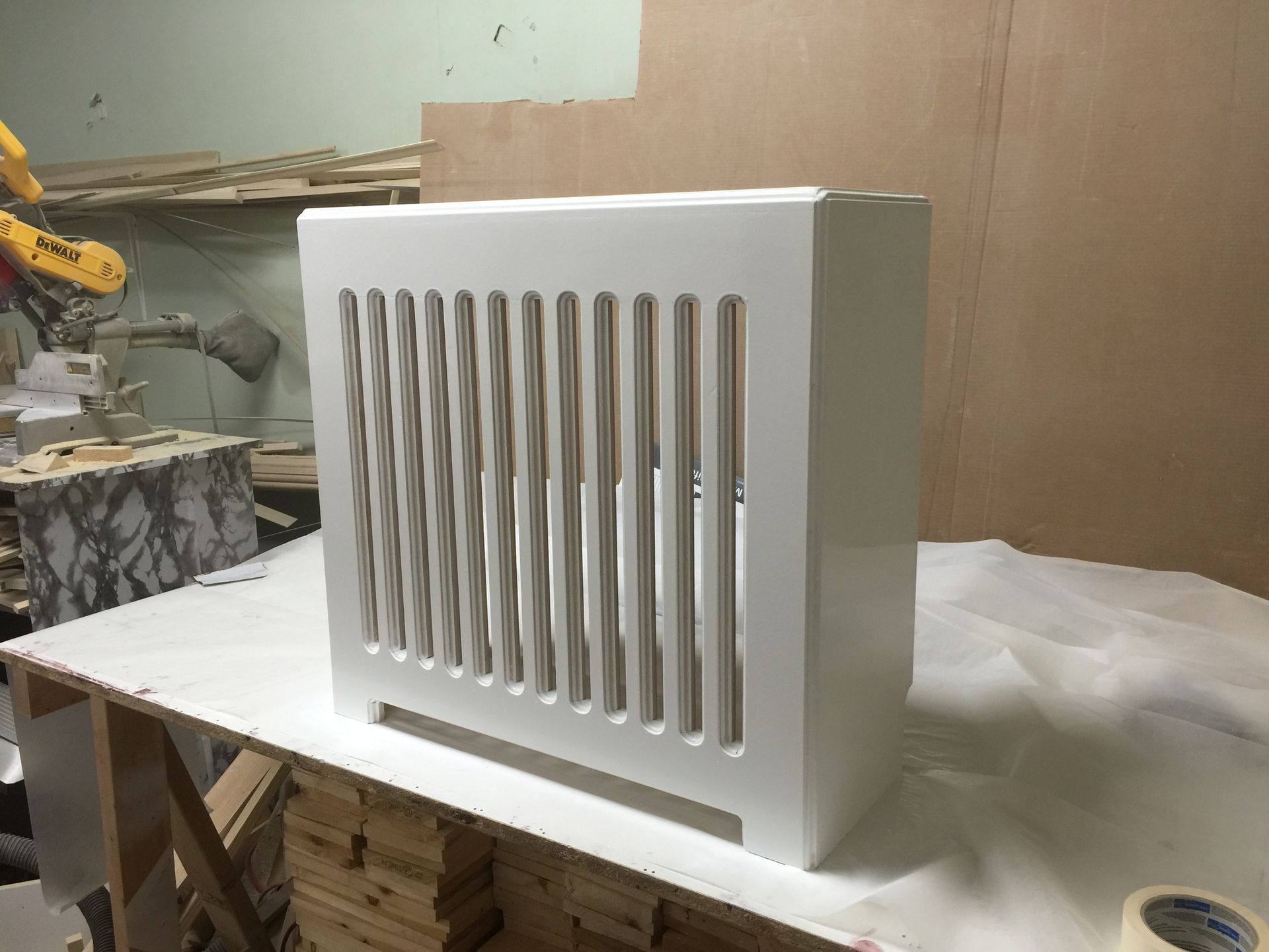 Wooden Radiator Cover 4 