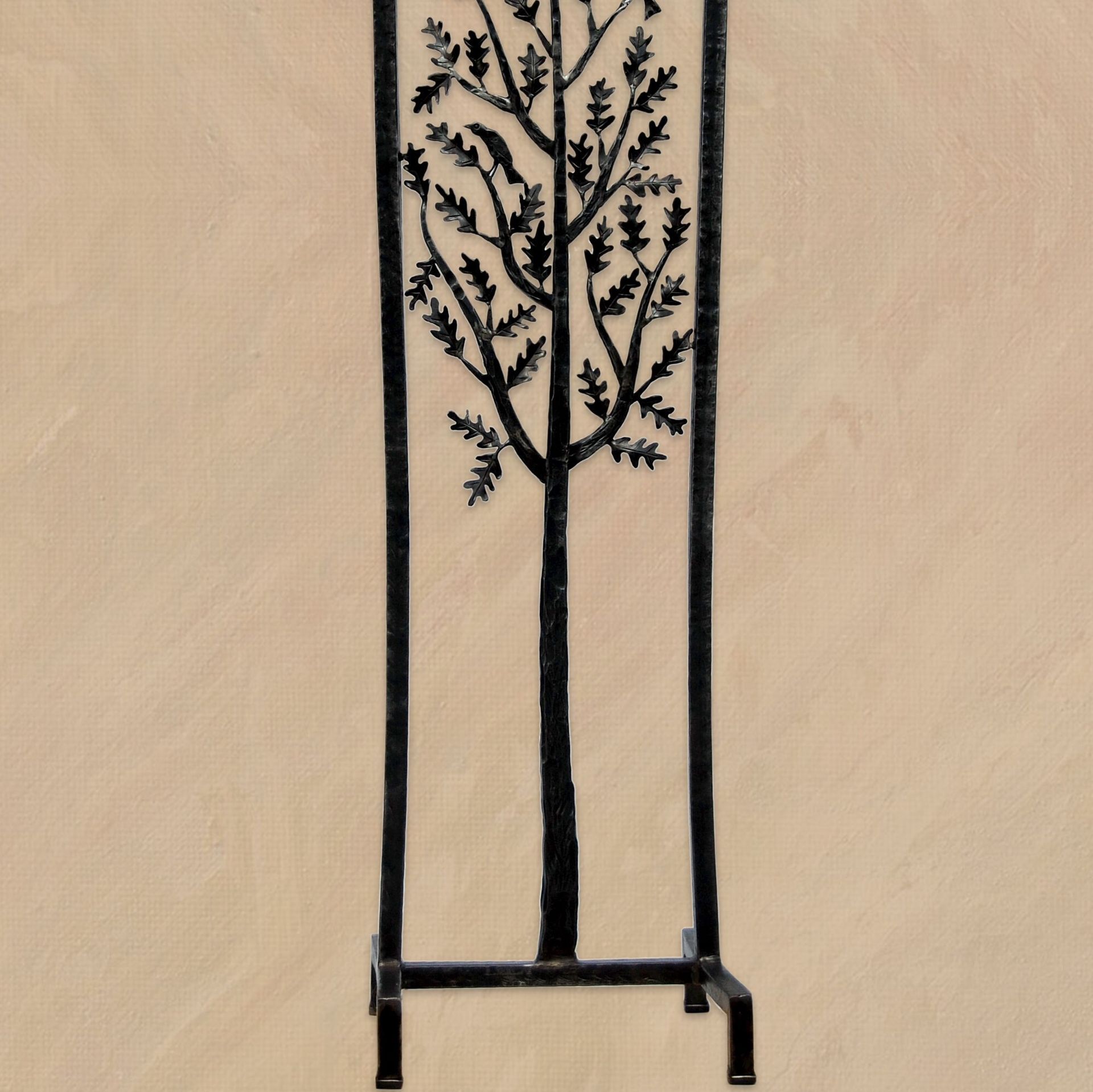 Oak And Birds Floor Lamp 5 