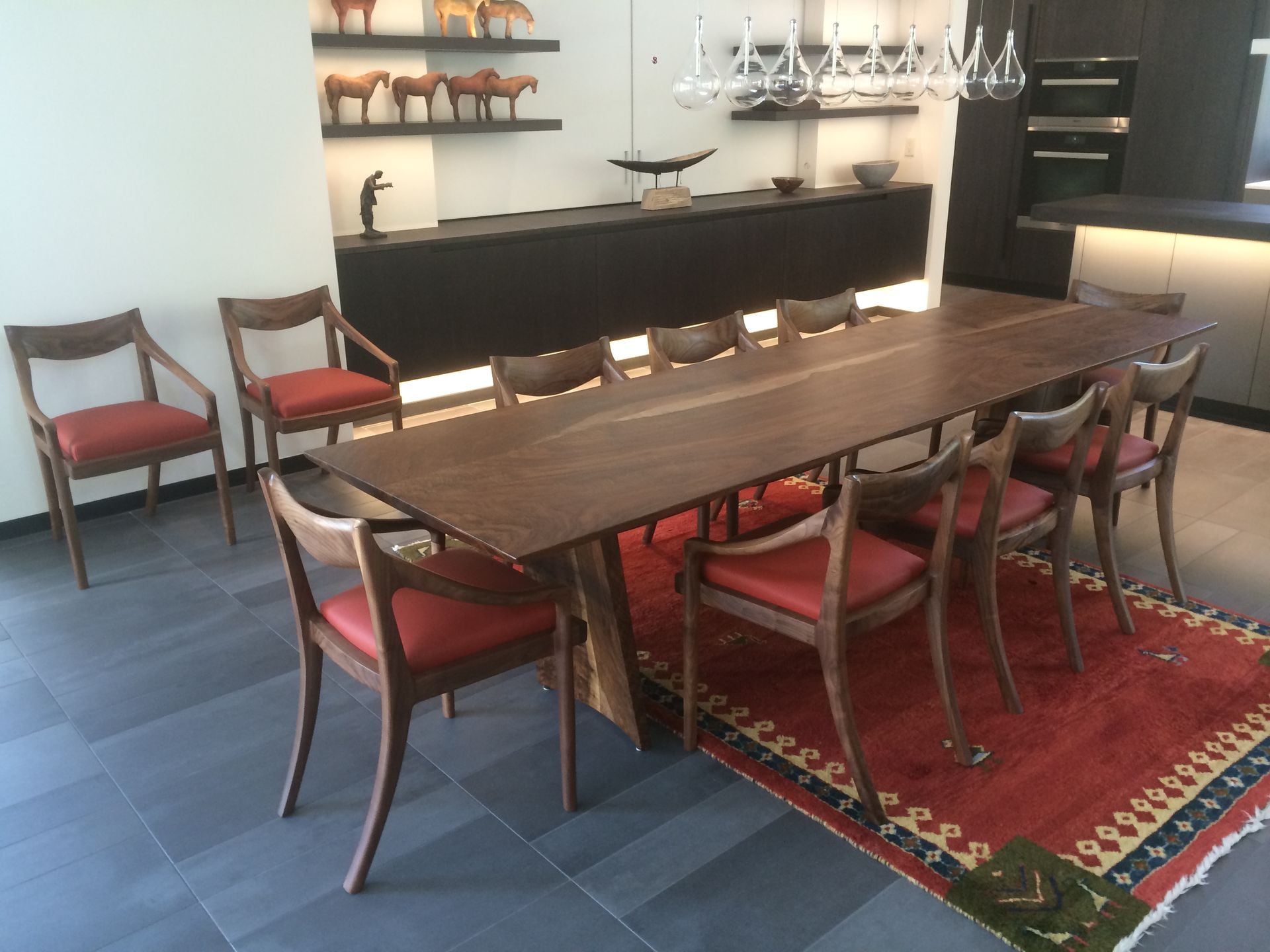 Claro Walnut Dining Table