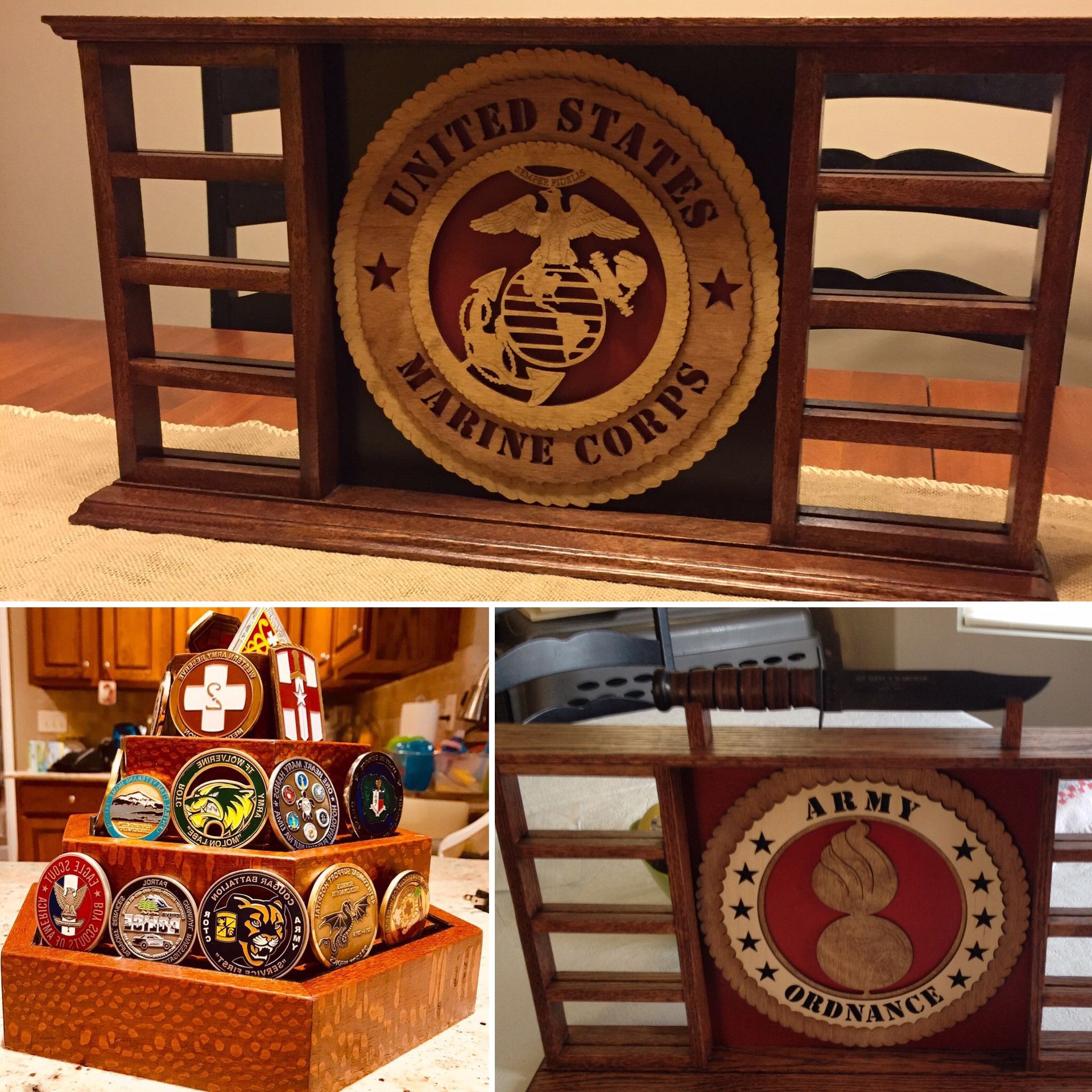 Military Coin Holder
