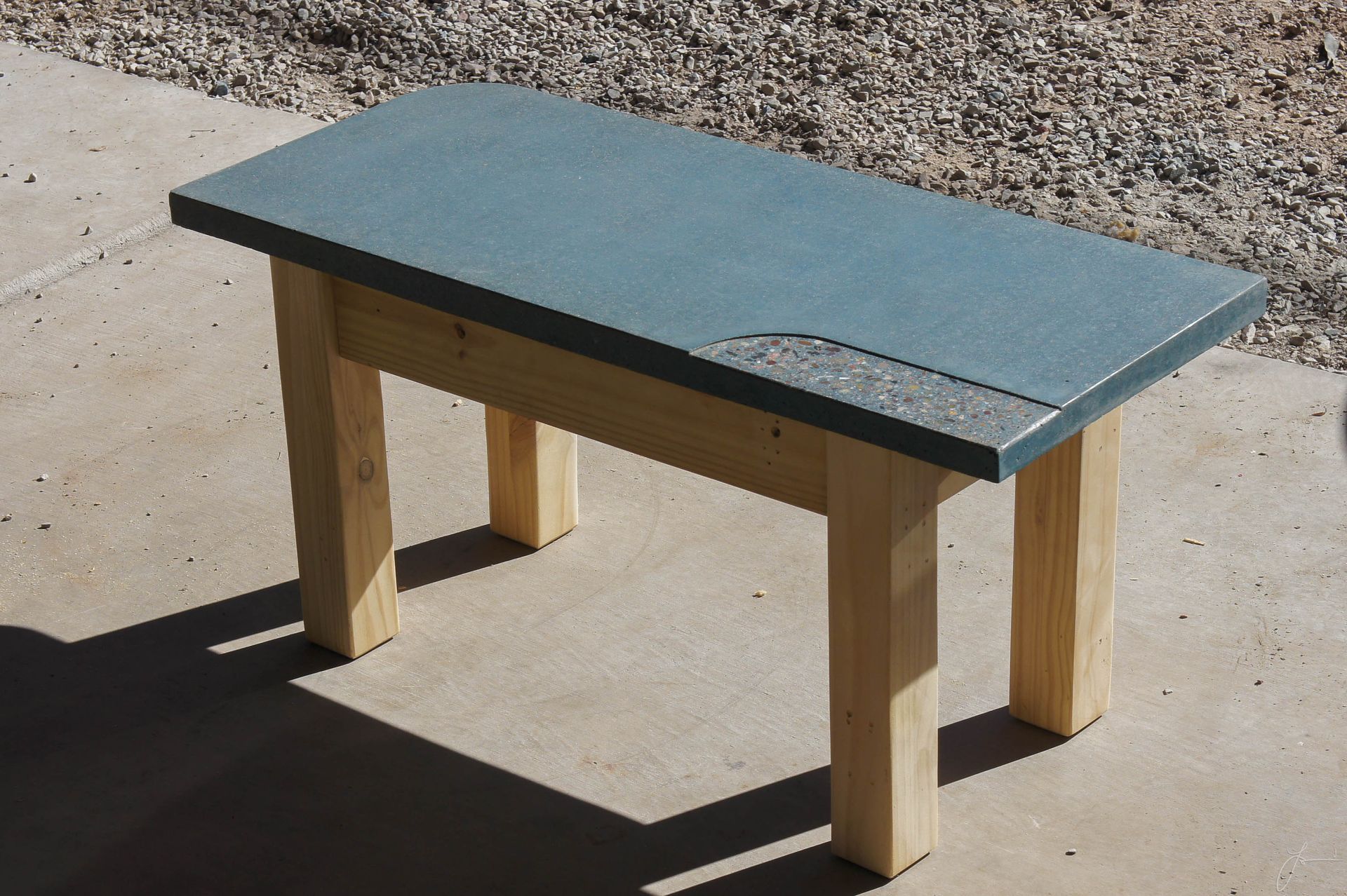 Concrete Writing Desk 2 