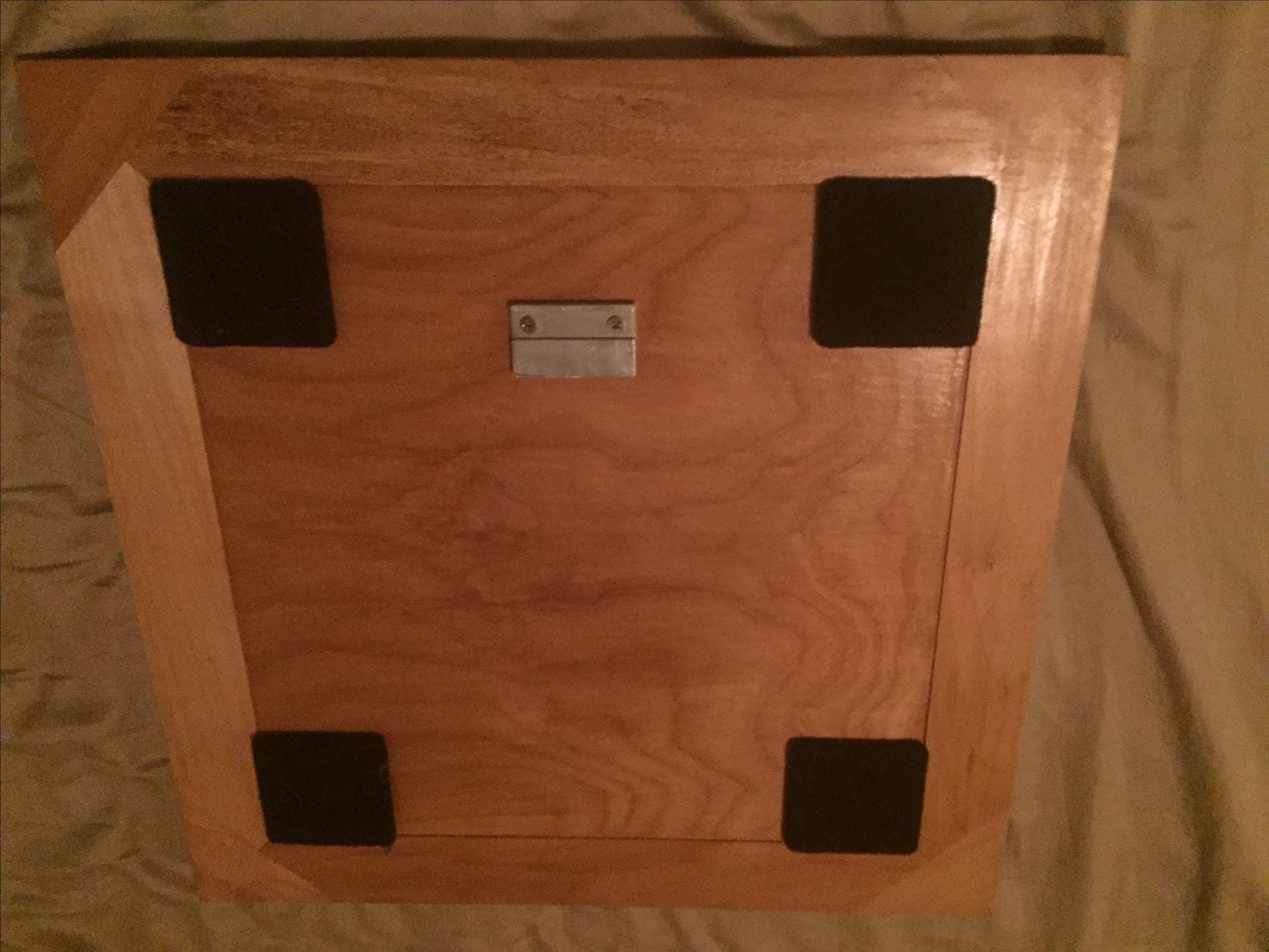 Mahogany And Spalted Maple Chess Board. 2 