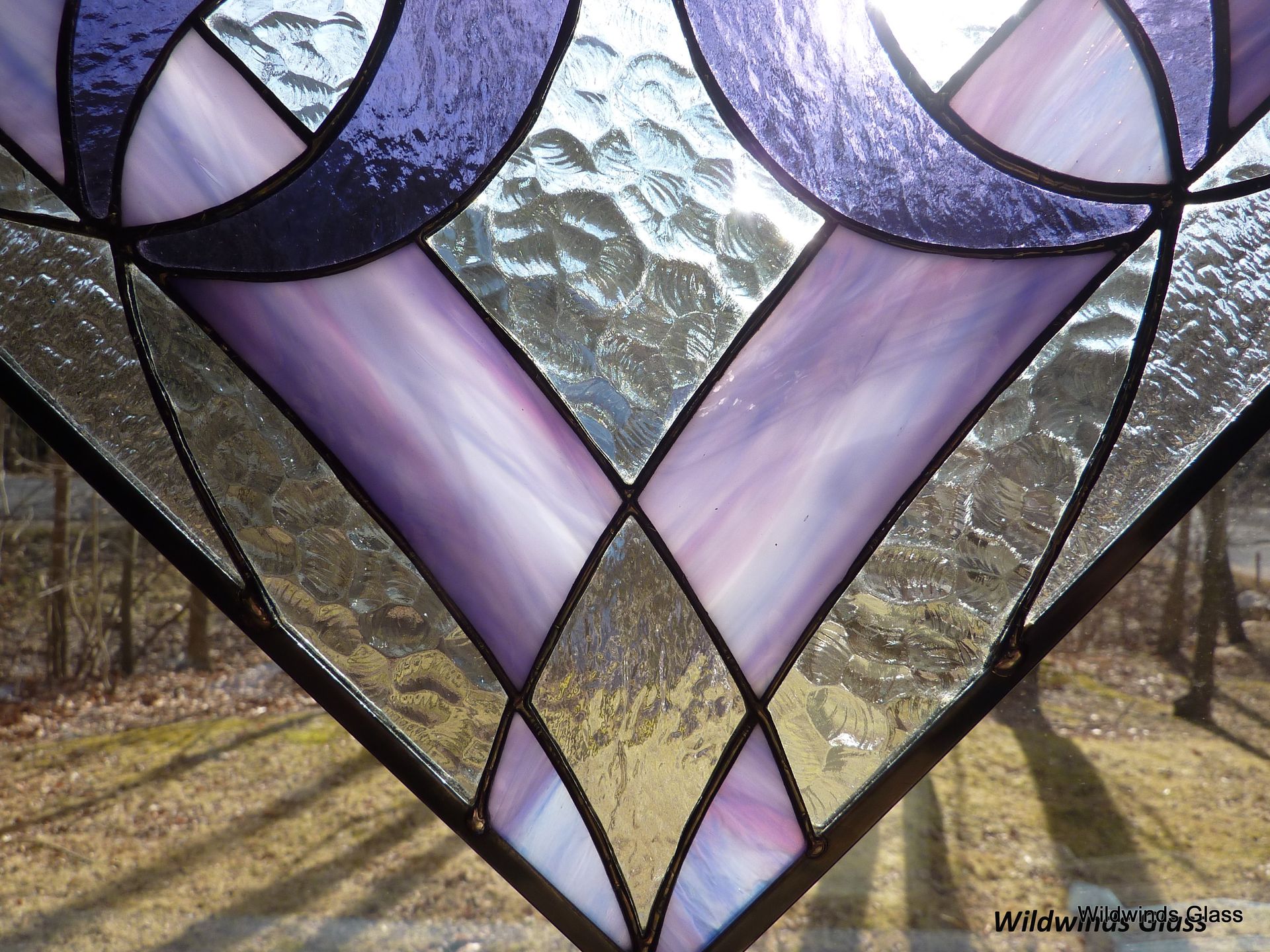 Abstract Diamonds In Stained Glass 5