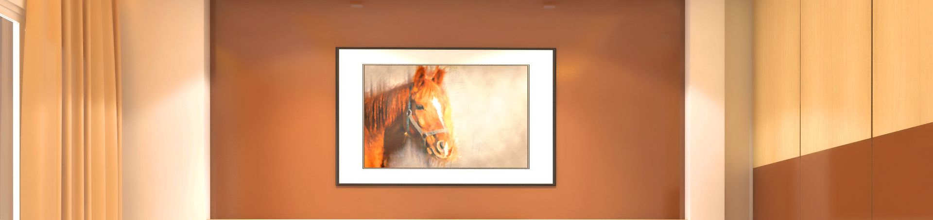 Custom Traditionally Painted Poster From Photo 5 