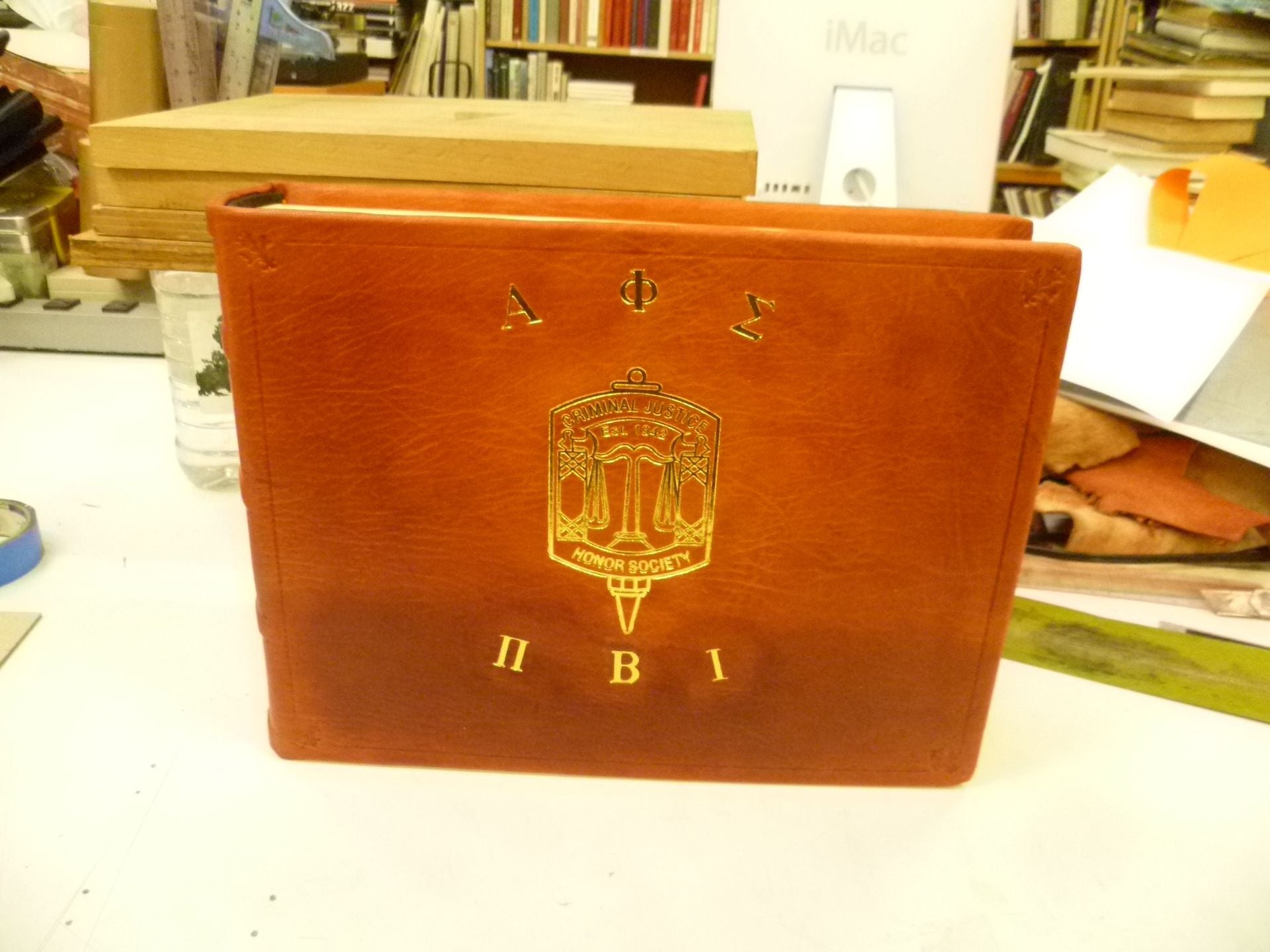 Custom Book For A Fraternity 2