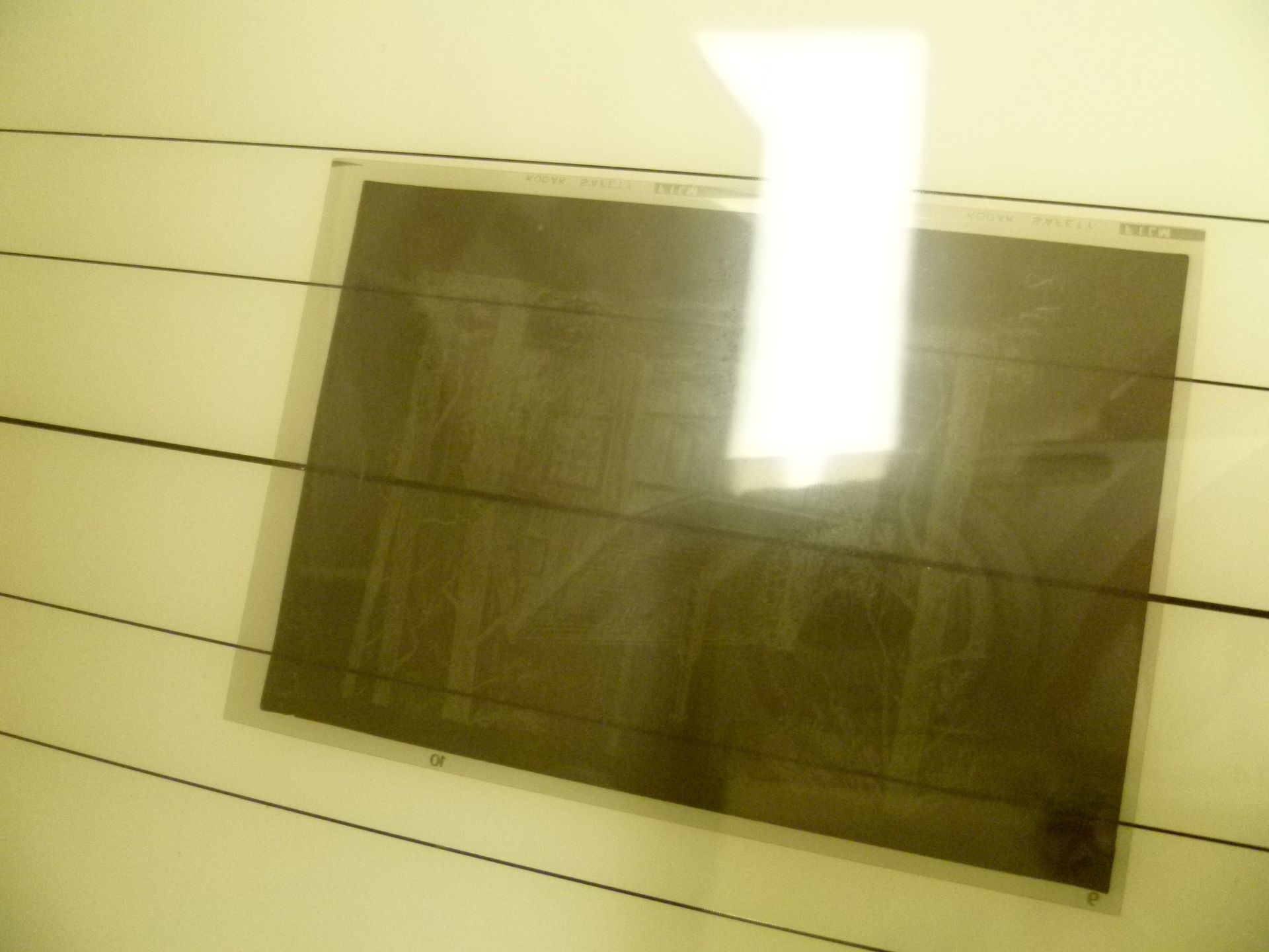 Printed Etching From A Negative