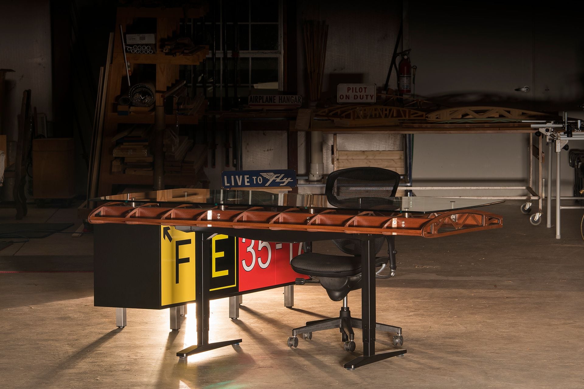 Aviation Taxiway Credenza 6 
