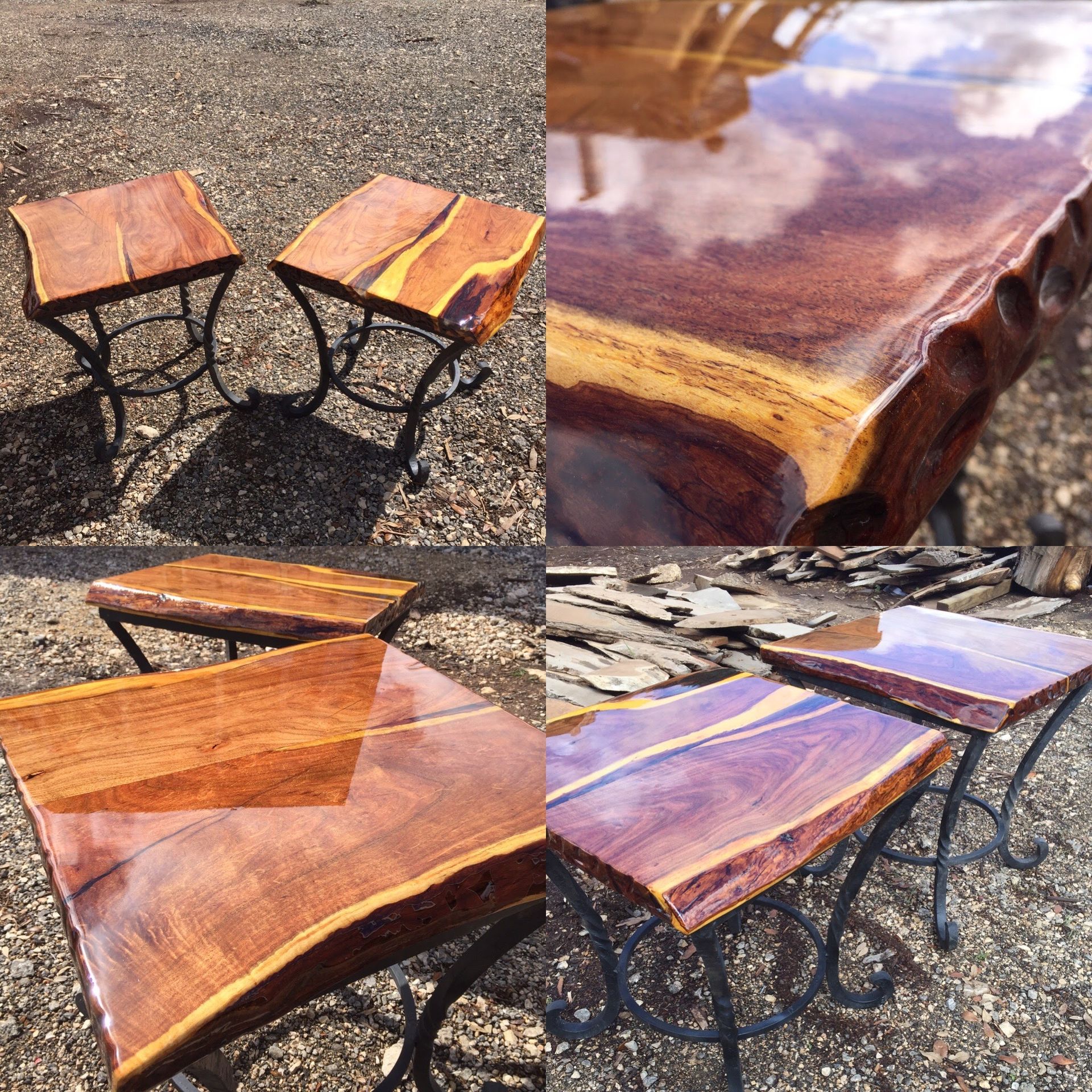 Mesquite End Table