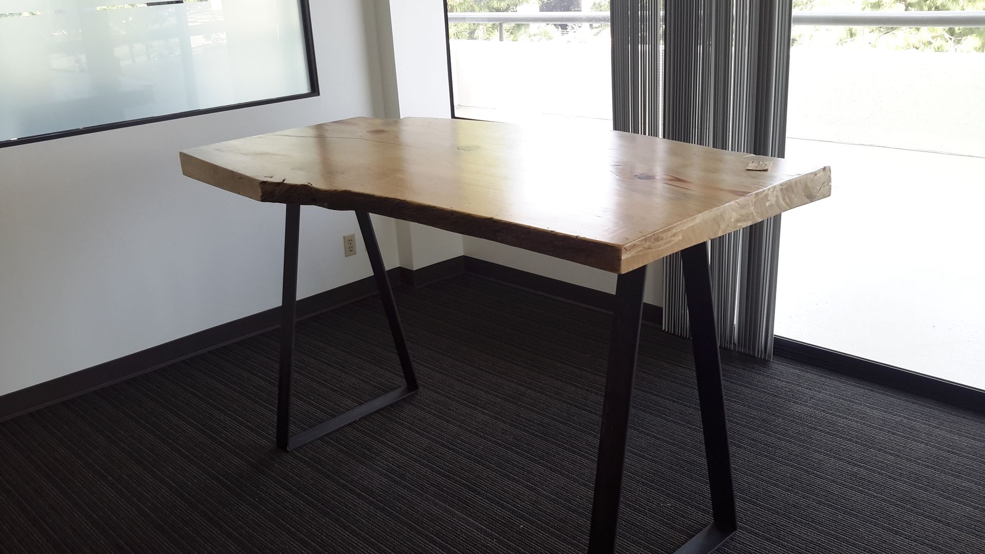 Hand Hewn Live Edge Table 2