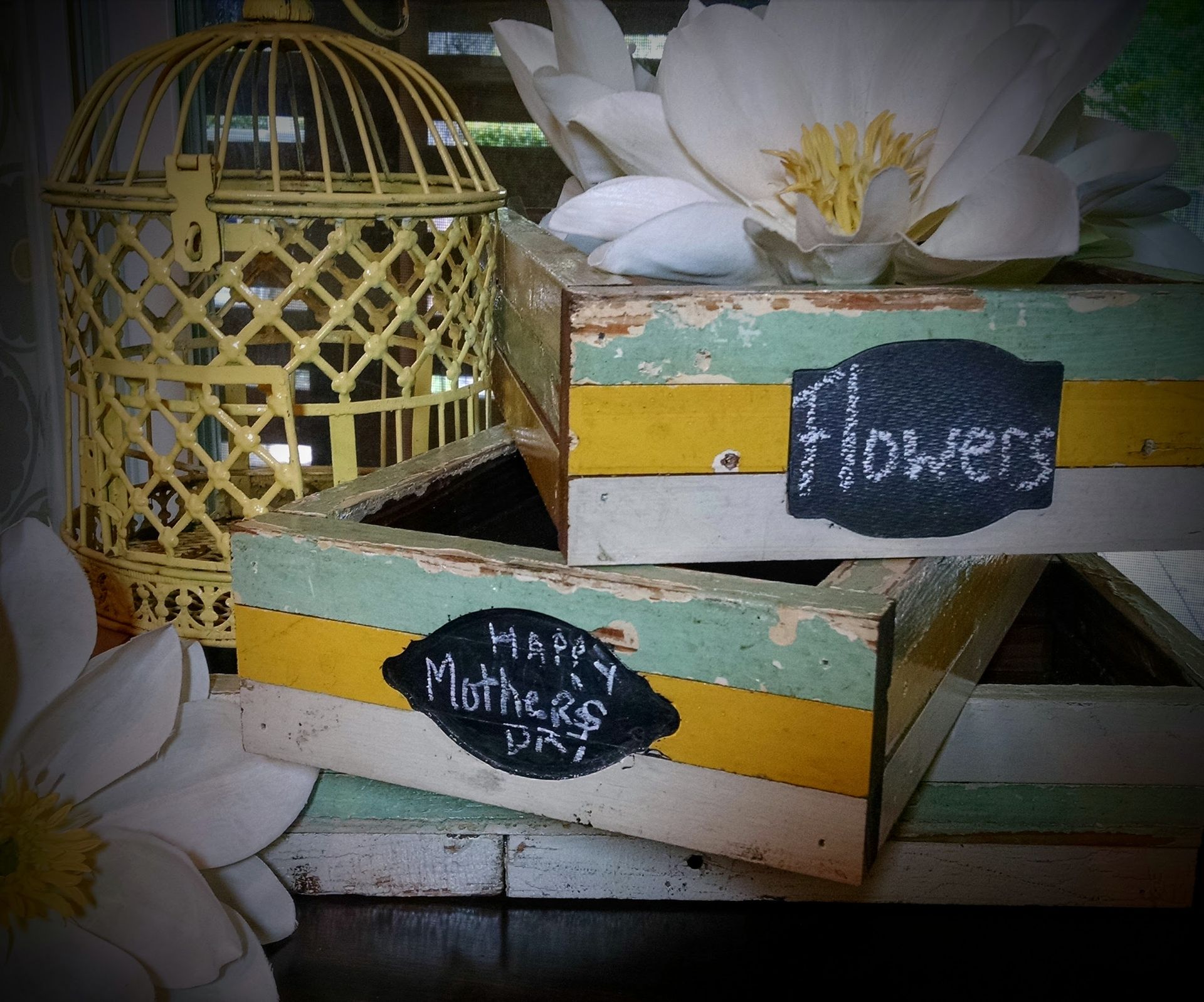 Reclaimed Wood Boxes 2