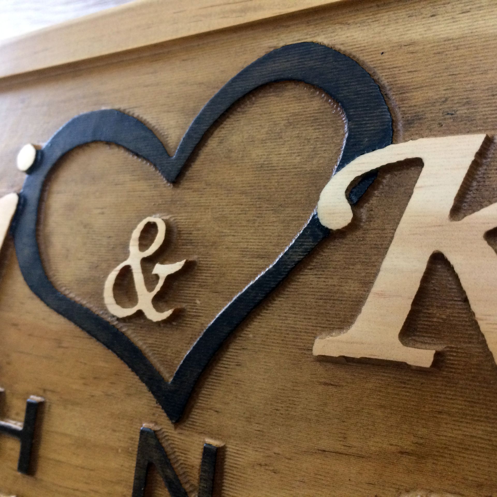 Wedding Gift Wedding Sign Anniversary Gift Family Name Sign Established Sign Personalized Last Name 6 