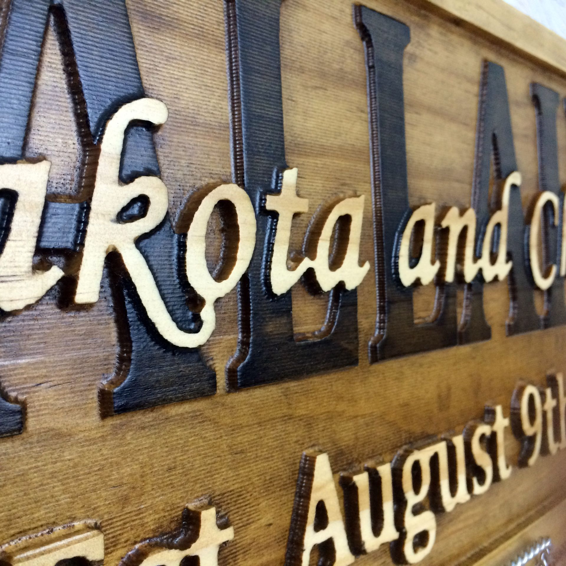 Last Name Established Sign Family Name Signs Wedding Gift Wood Sign 5 Year Anniversary Gift 5 