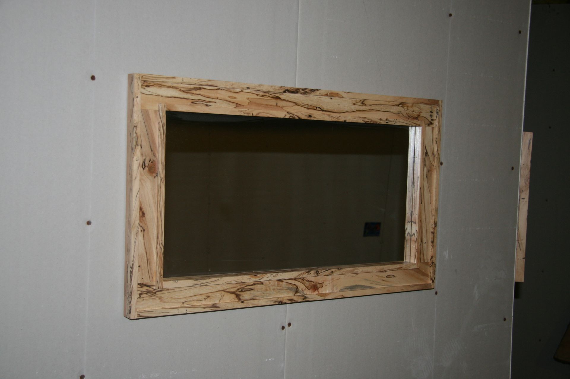 Spalted Maple Mirror