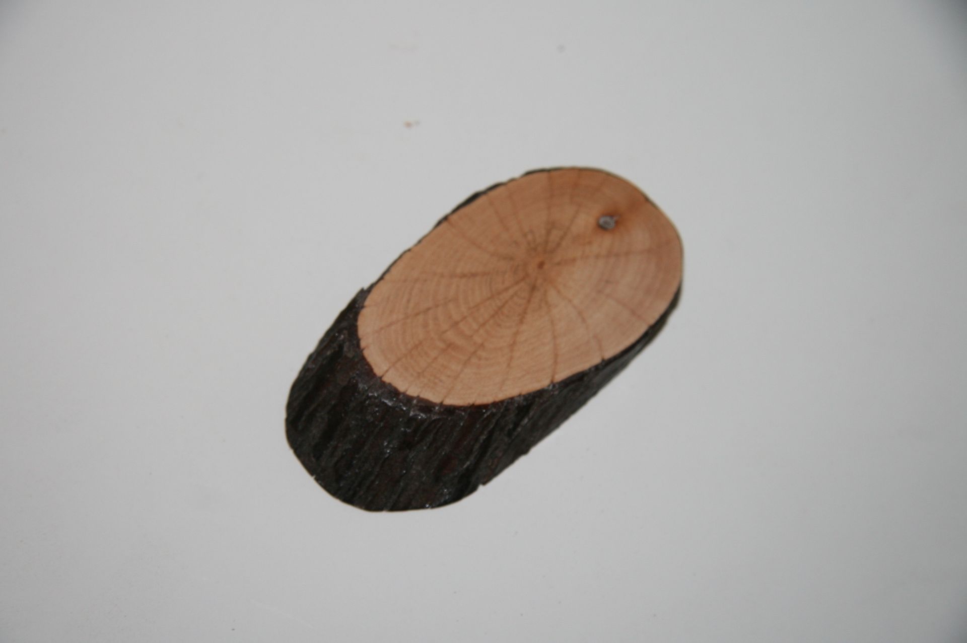 Wooden Brooch Small Natural Unique 4