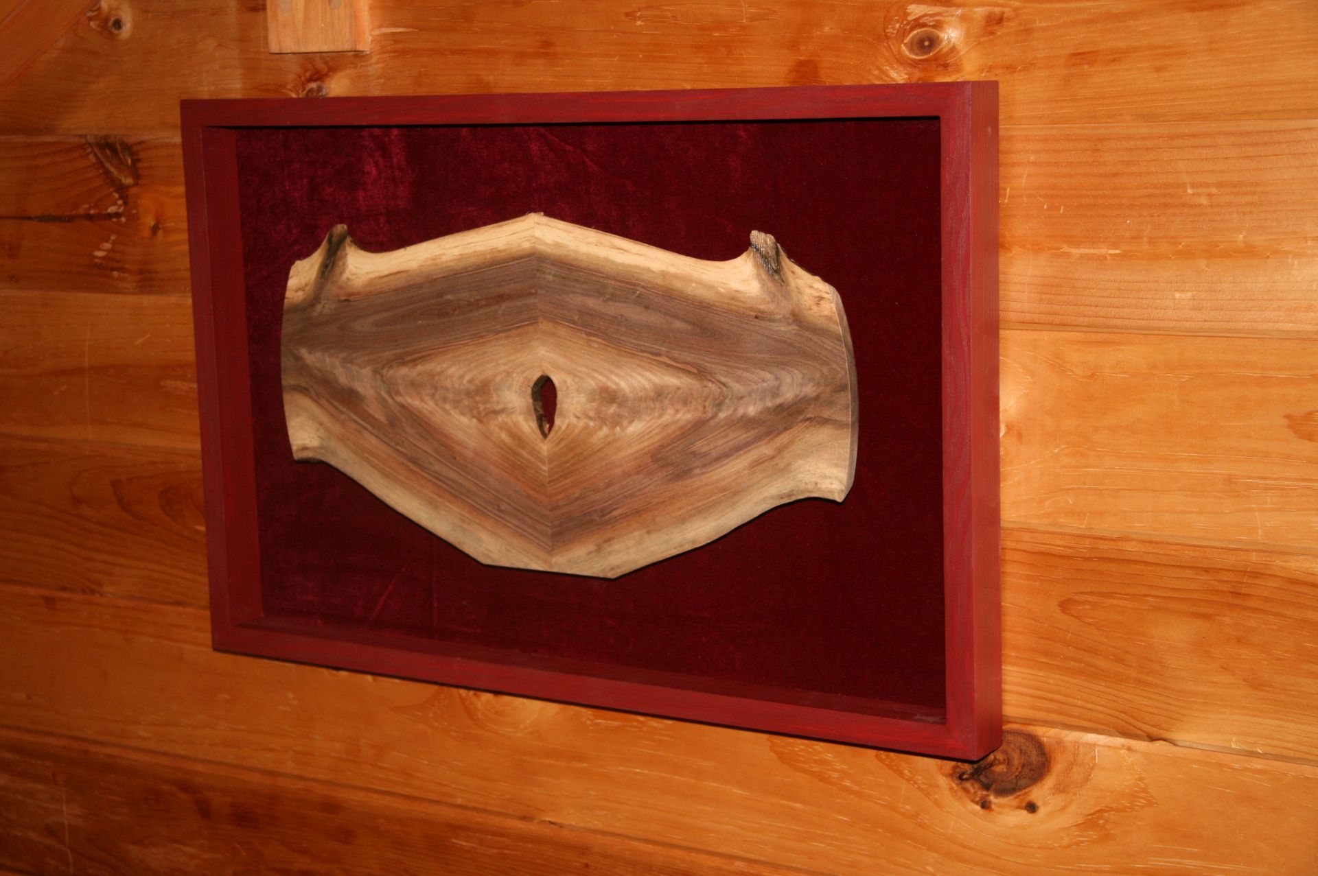 Horned Dilemma - Wall Art -Walnut