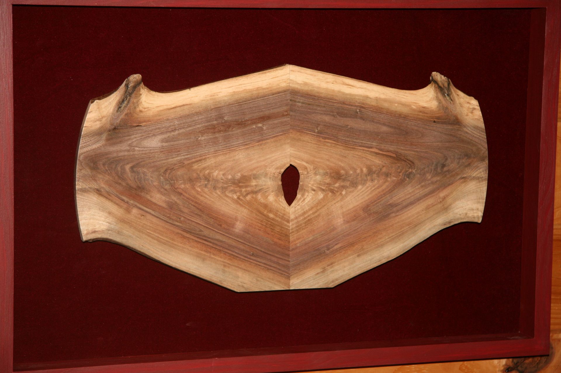 Horned Dilemma - Wall Art -Walnut 2 