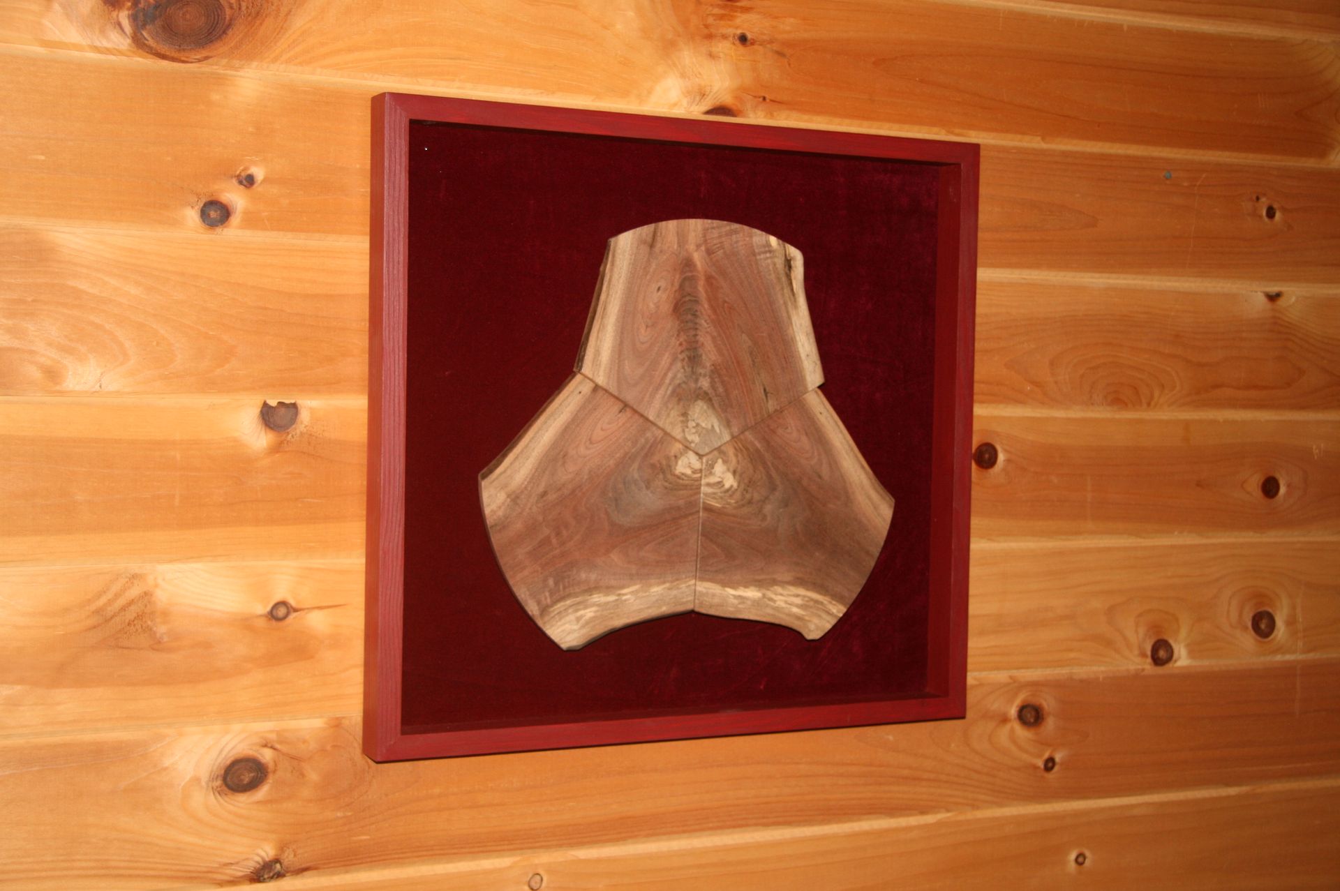 Three Of A Kind -Wall Art - Walnut