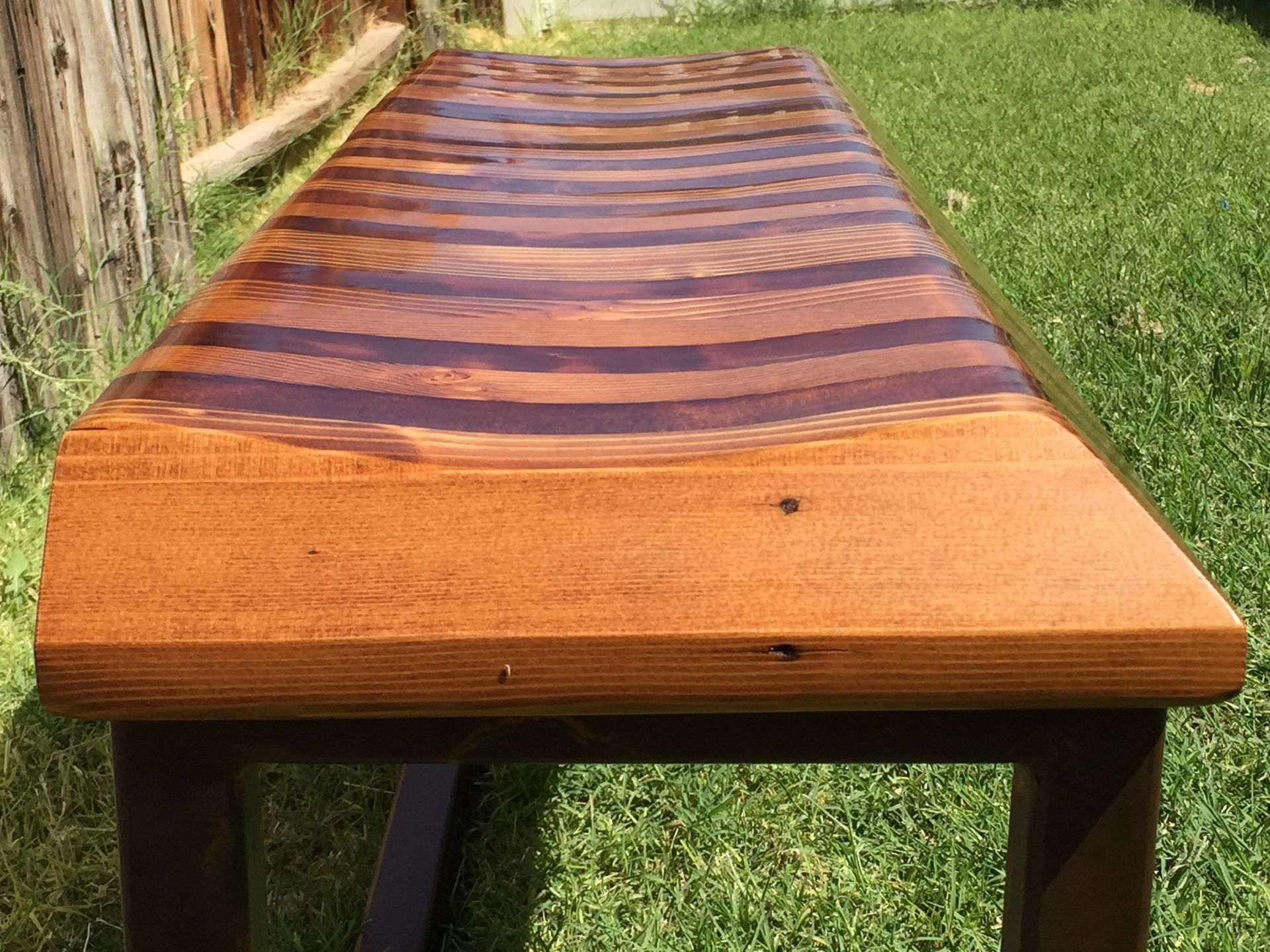 Modern Sculpted Bench 4 