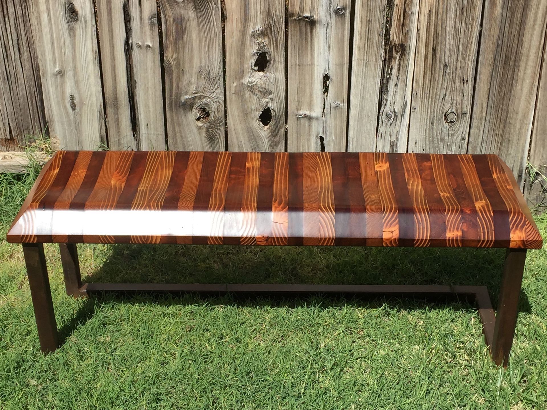 Modern Sculpted Bench 5 