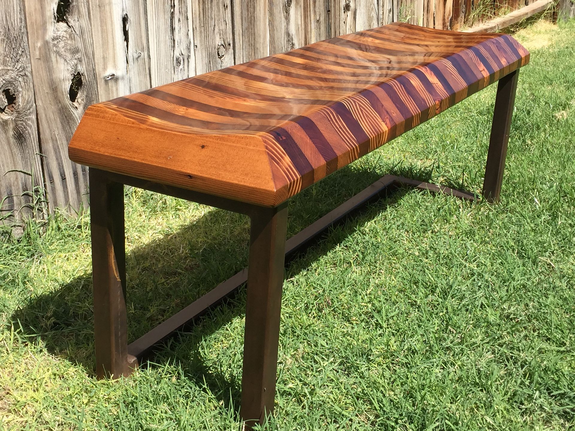 Modern Sculpted Bench 6 