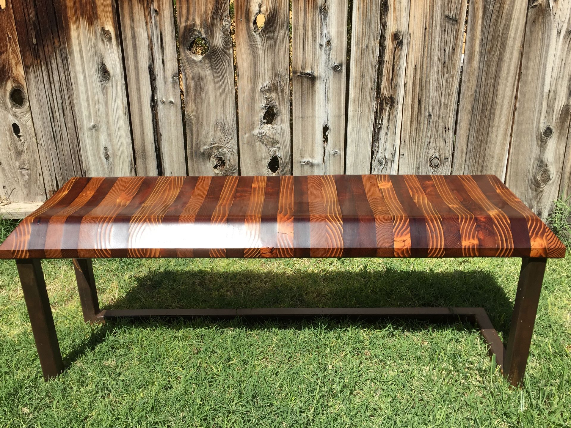 Modern Sculpted Bench 7 