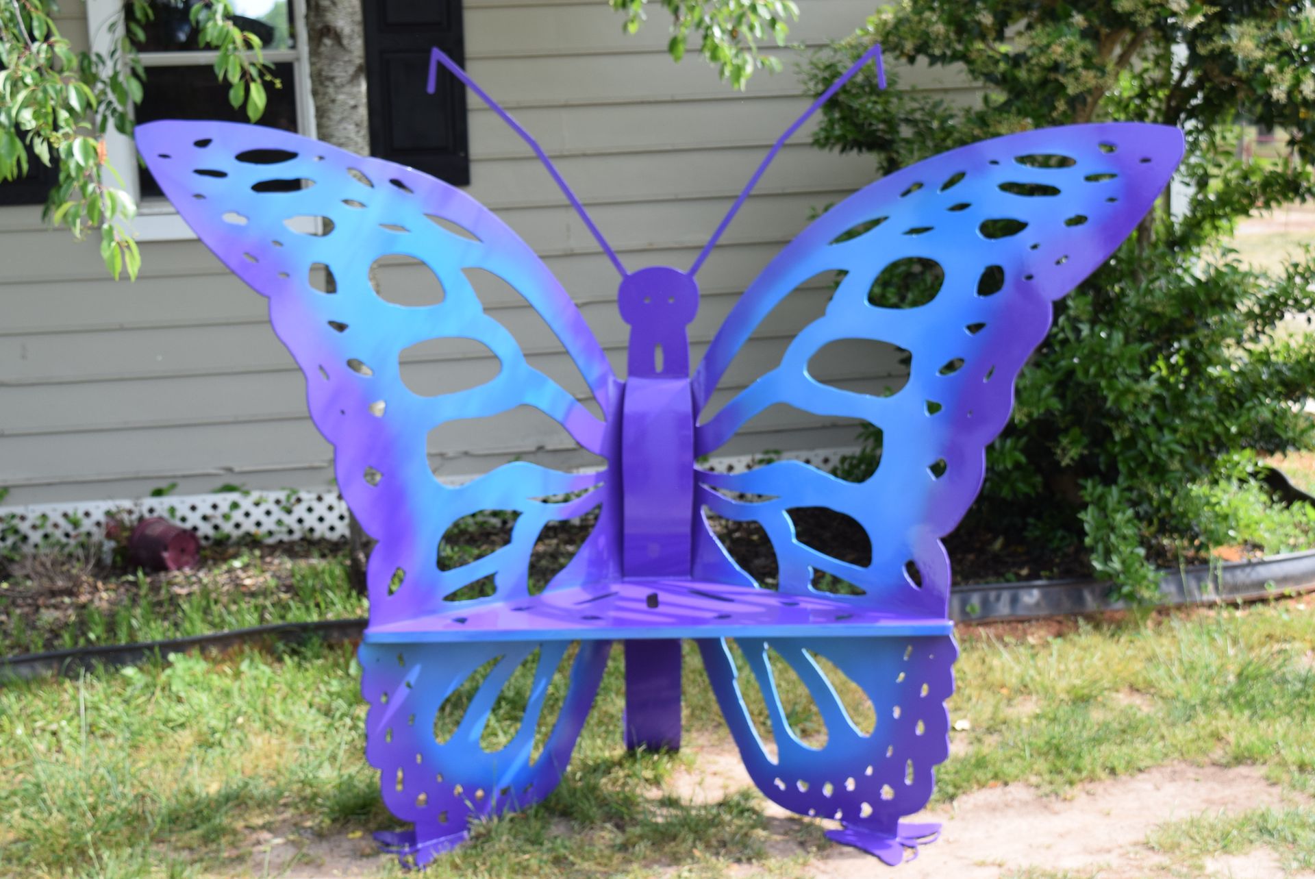 Butterfly Steel-Metal Bench