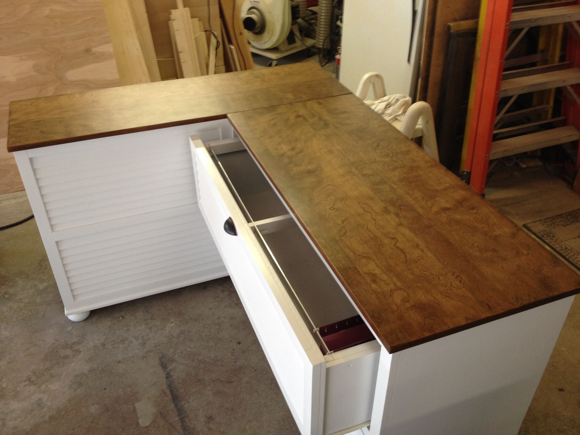 Custom Storage And File Cabinet 2