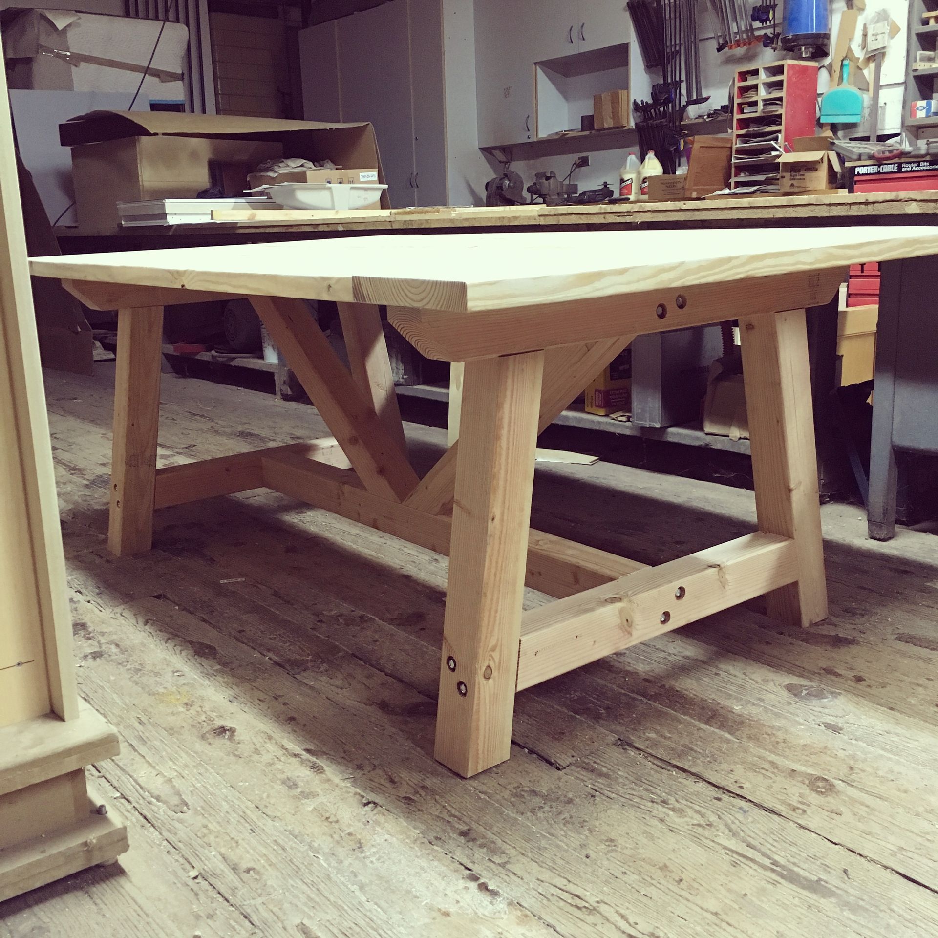 Rustic Dining Room Table 2