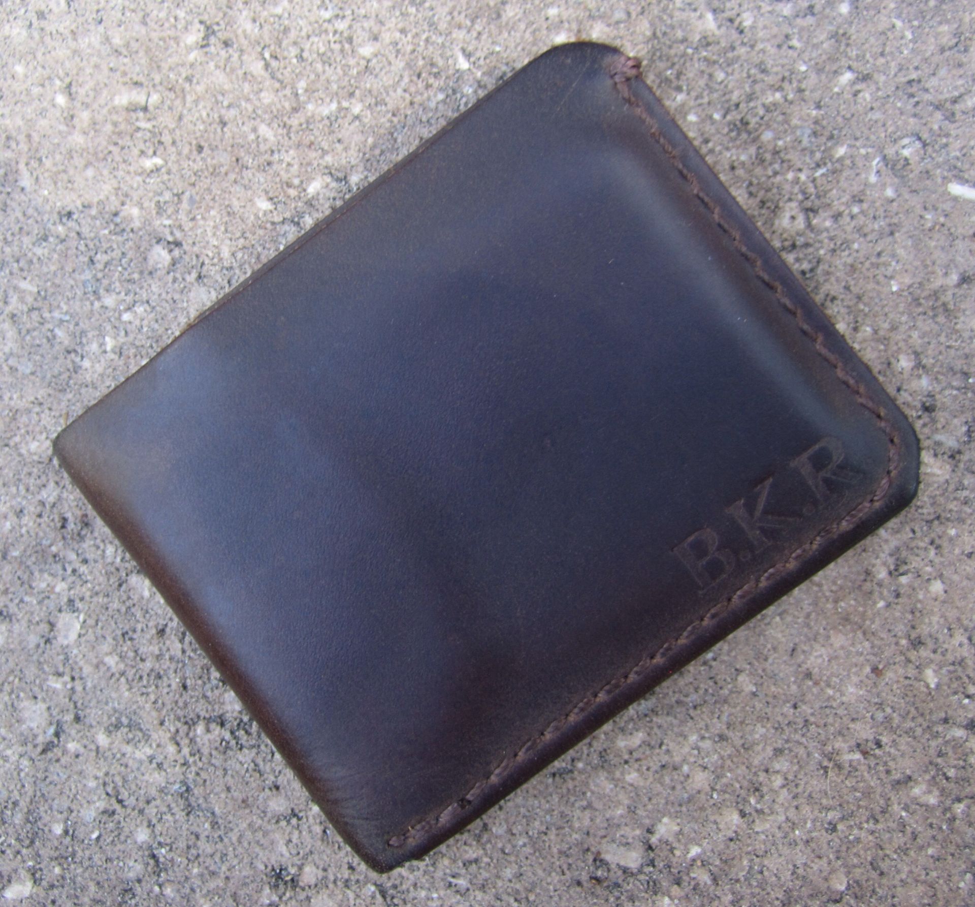 Leather Wallets, Slim Bifold Wallet, Minimalist Wallet 3 