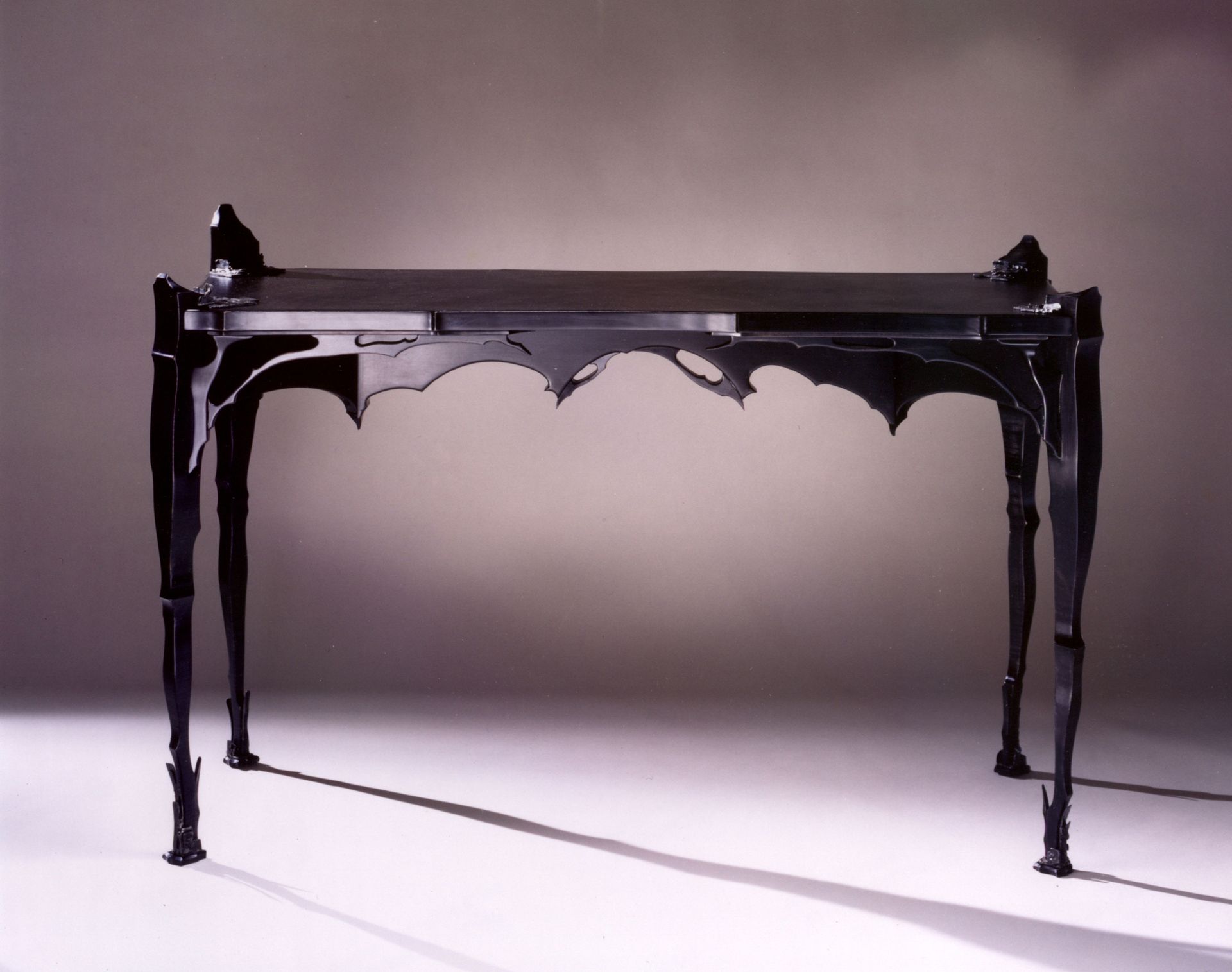 Black Hall Table