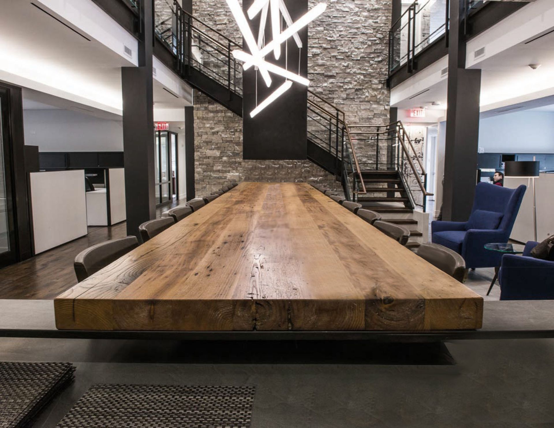 Reclaimed Chestnut Conference Table 2 
