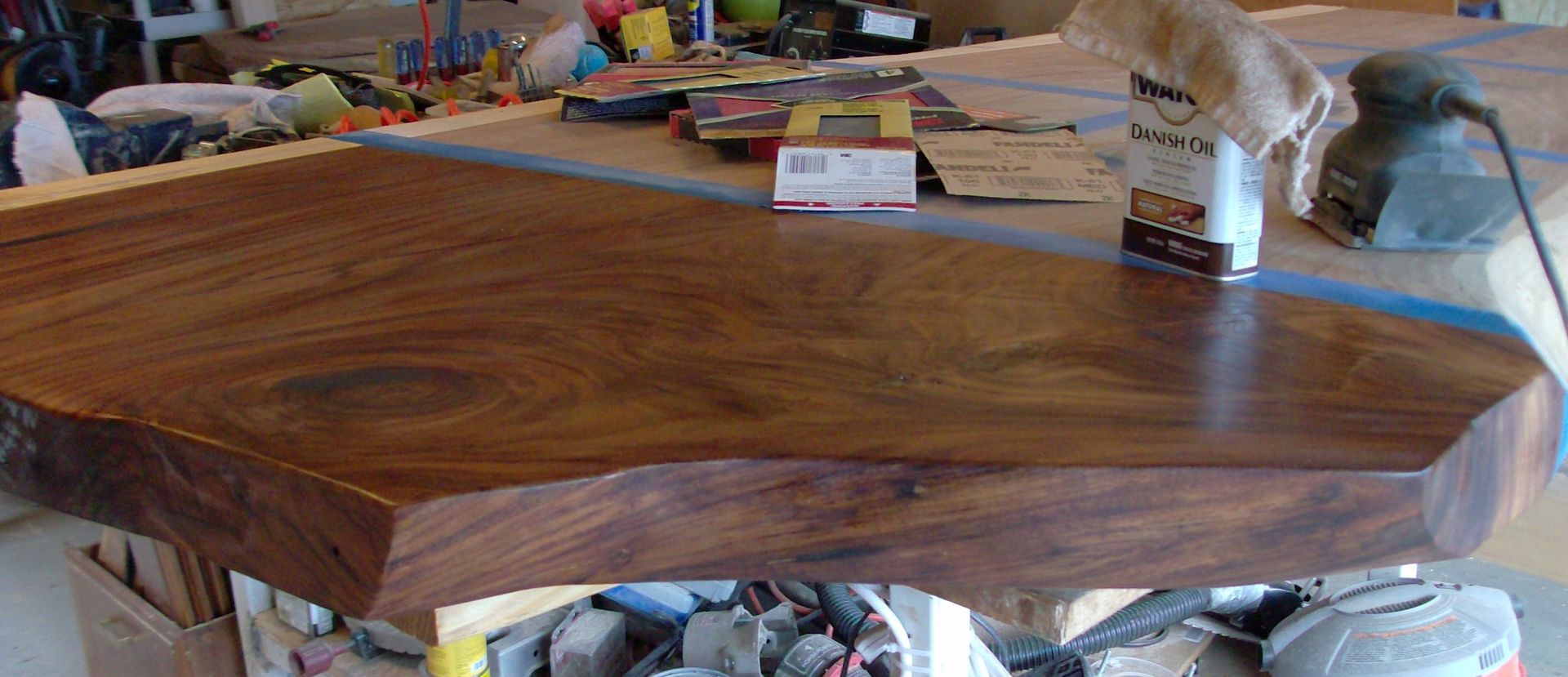Headboard With Floating Nightstands 4