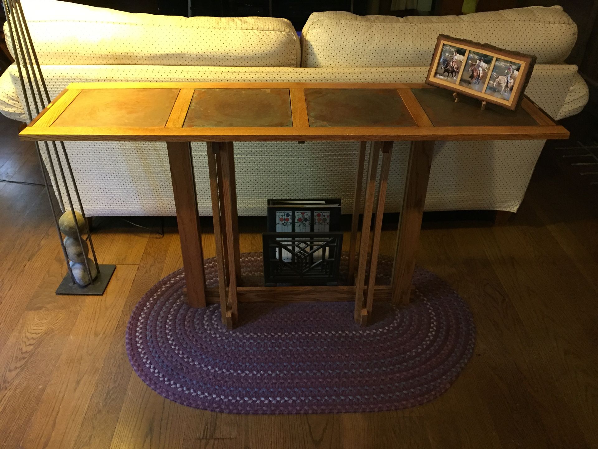 Mission Style Sofa Table