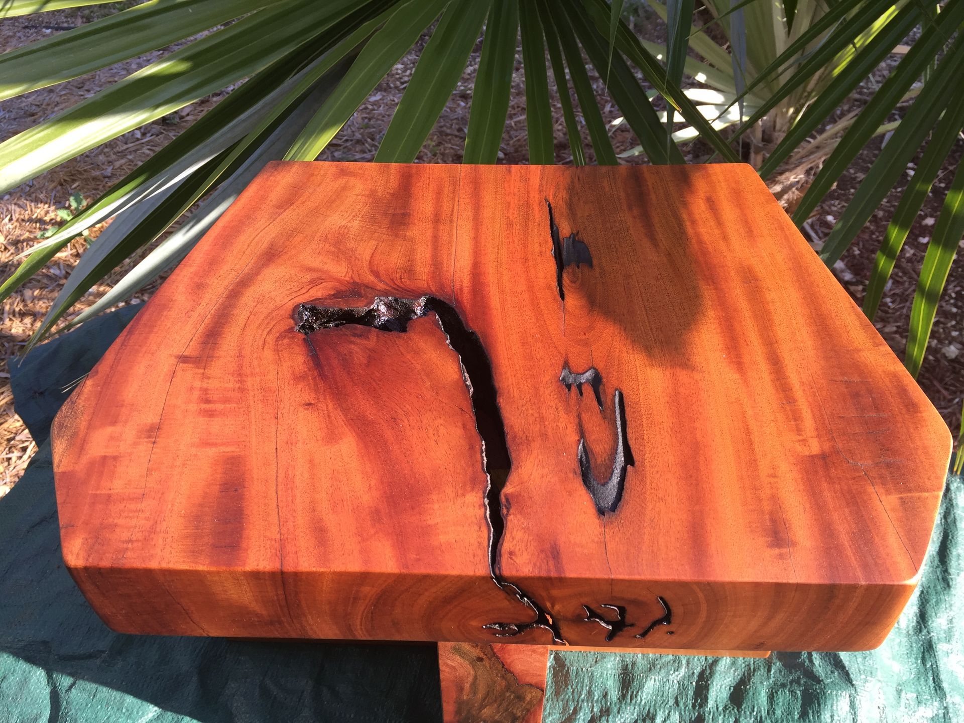 Florida Mahogany Stool 2