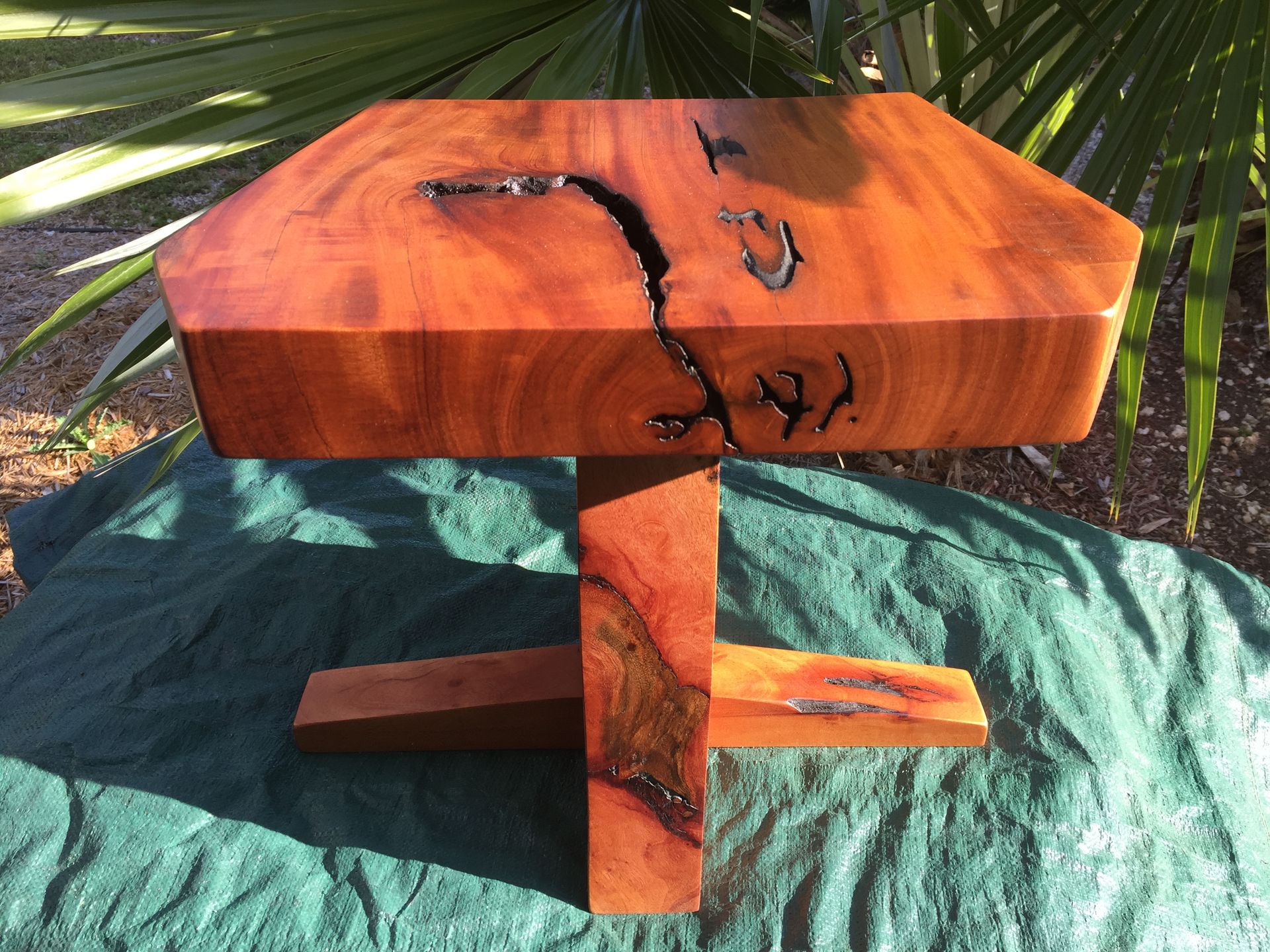 Florida Mahogany Stool 3