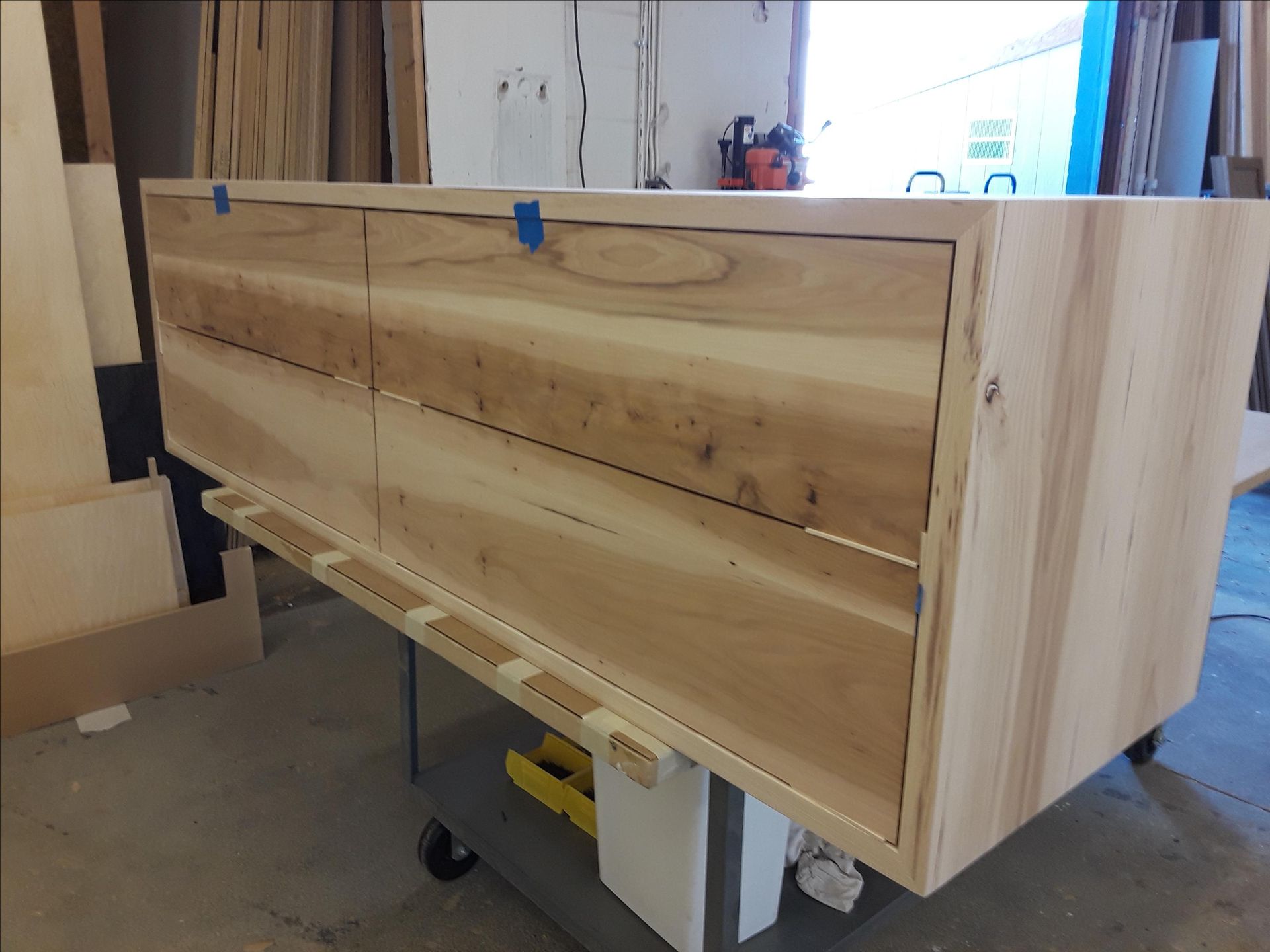 Hickory Floating Bathroom Vanity
