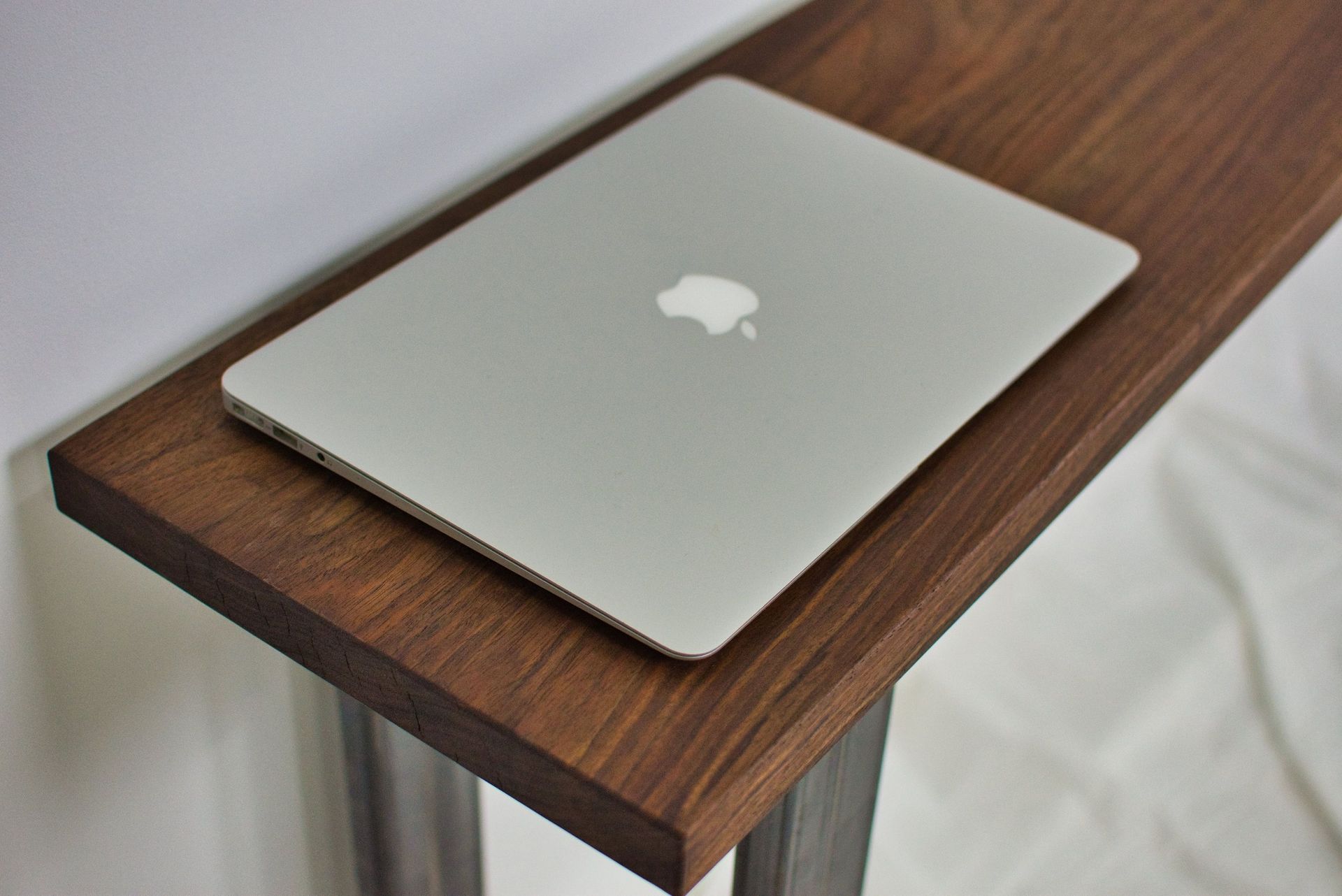 Narrow Desk, Modern Small Desk, Desk With Metal Legs, Skinny Desk, Thin Desk, Hallway Desk 2