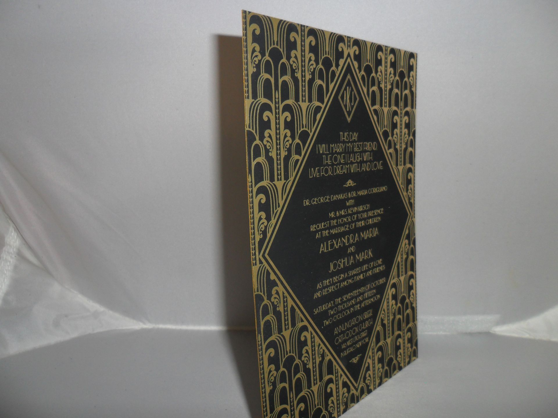 Art Deco Invitation 2