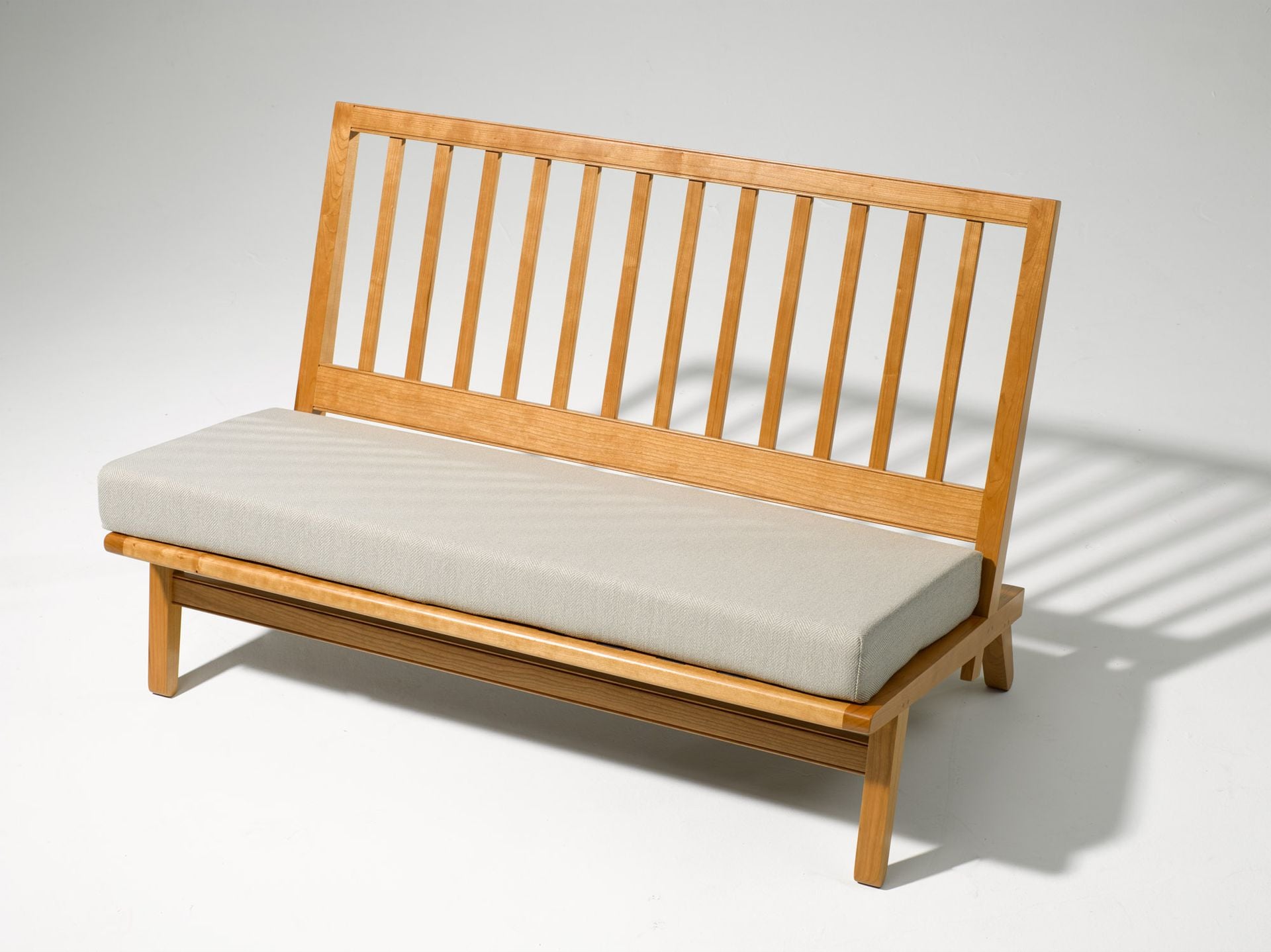 Slat Back Settee